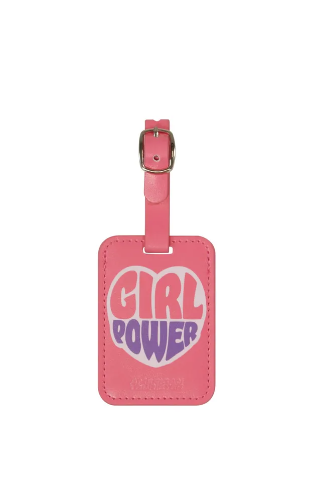 american-tourister-tiquettes-bagages-girl-power-lot-de-2-avec-sangle-ajustable-e image 1