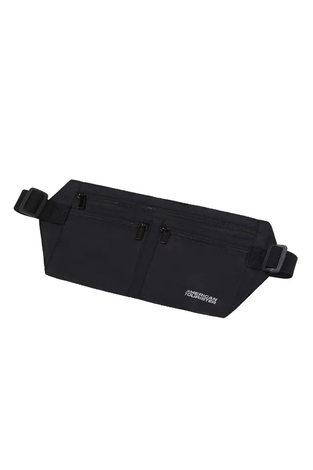 american-tourister-ceinture-porte-billets-rfid-poche-ventrale-de-voyage-noir image 1