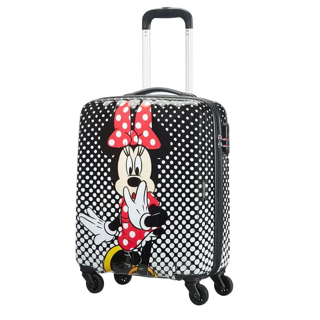 american-tourister-spin-55-20-alfatwist-2-0-valise-cabine-minnie-mouse-polka-dot image 1