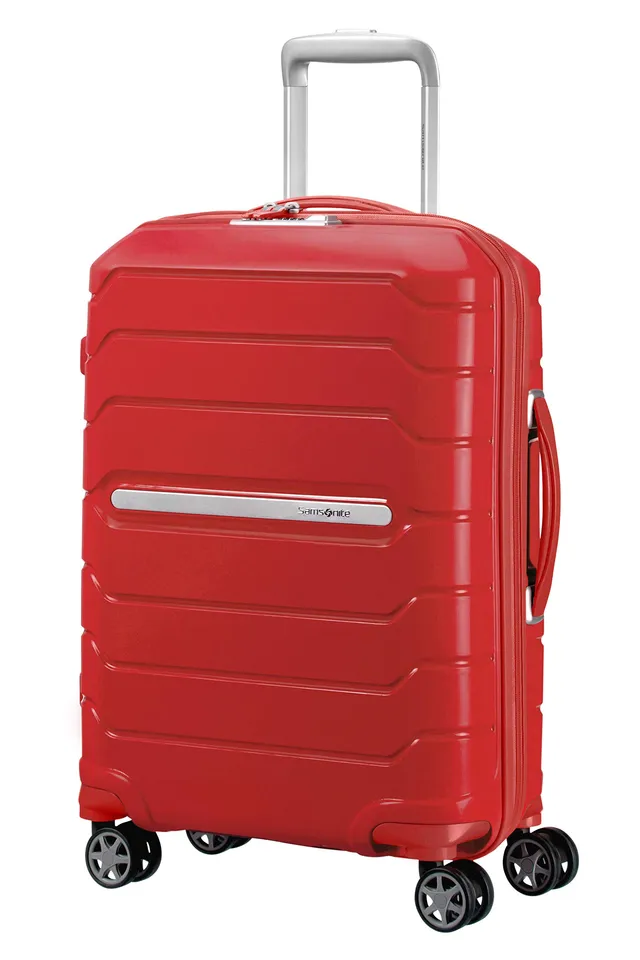 samsonite-flux-spinner-55-cm-valise-cabine-extensible-44-l-rouge image 1
