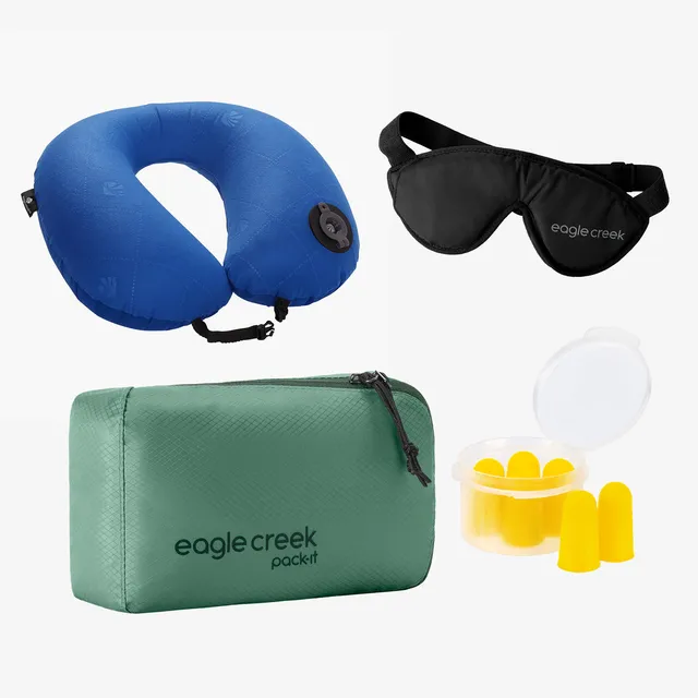 eagle-creek-comfort-bundle-kit-de-confort-de-voyage-coussin-masque-bouchons-d-or image 1