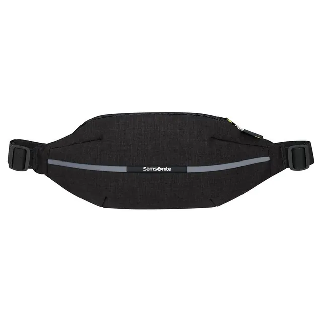 samsonite-securipak-sac-banane-antivol-1-5-l-noir-avec-poche-cach-e image 1