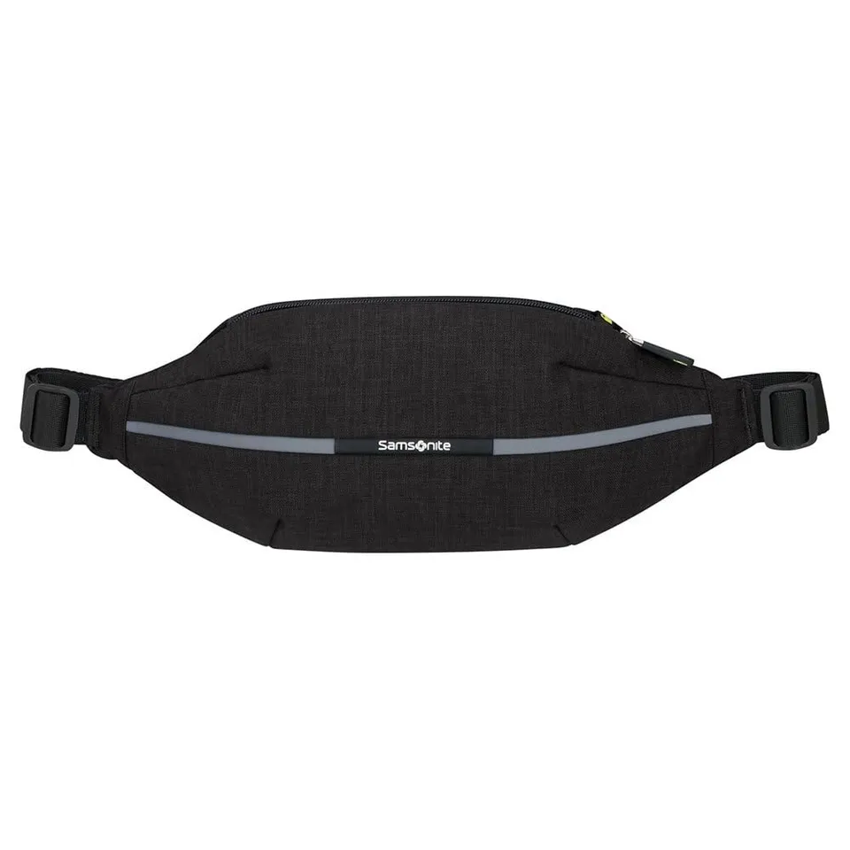 samsonite-securipak-sac-banane-antivol-1-5-l-noir-avec-poche-cach-e image 1