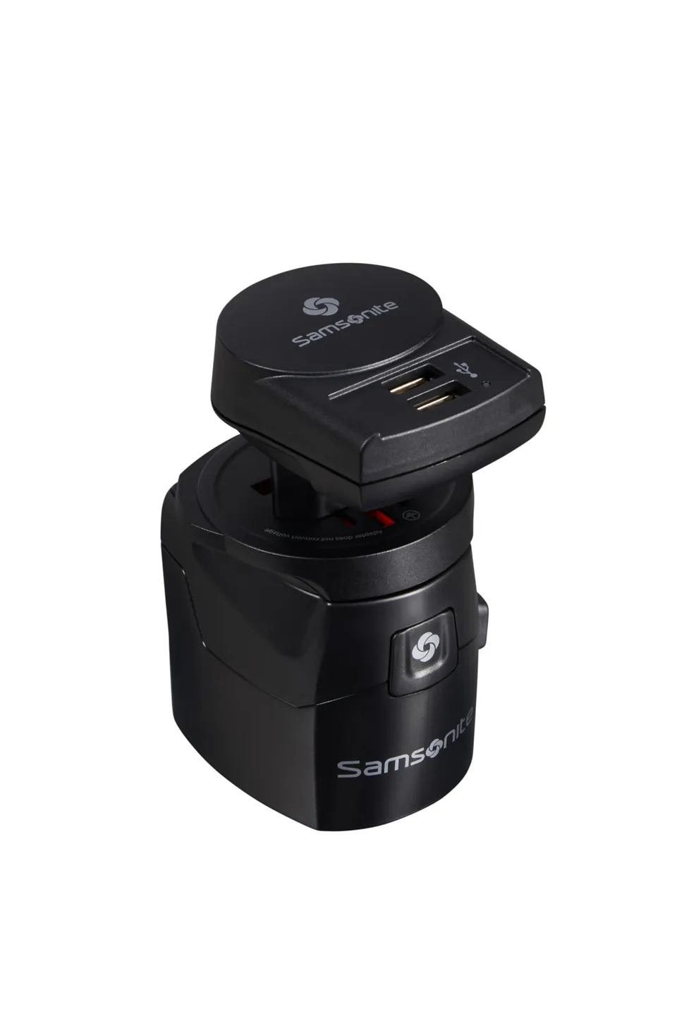 samsonite-world-adapter-pro-3-p-usb-adaptateur-universel-de-voyage-noir image 1