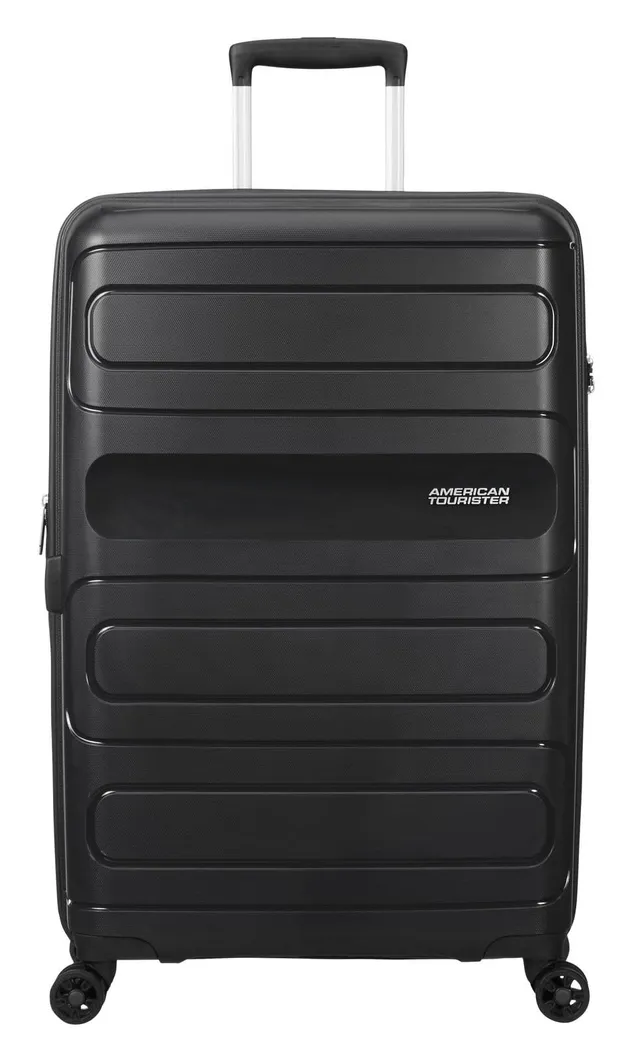 american-tourister-sunside-spinner-77-28-extensible-valise-rigide-118-l-noir image 1