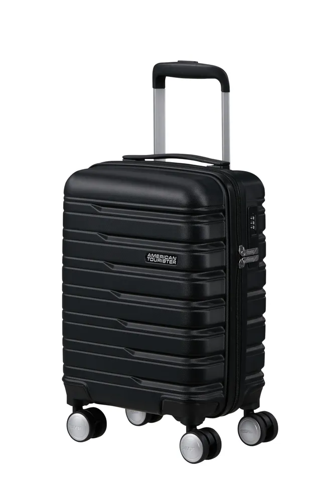 american-tourister-flashline-trolley-cabine-45-cm-roues-amovibles-noir image 1