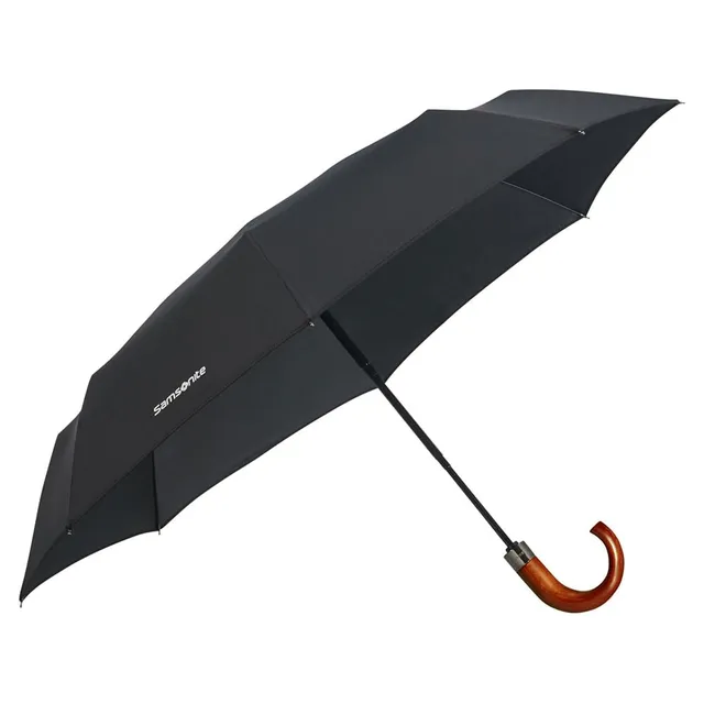samsonite-wood-classic-s-parapluie-automatique-3-sections-bois-33cm-noir image 1