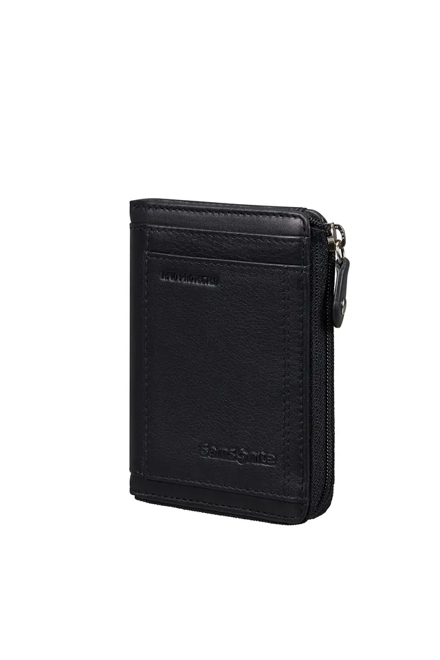 samsonite-attack-2-slg-portefeuille-homme-en-cuir-noir-avec-protection-rfid image 1