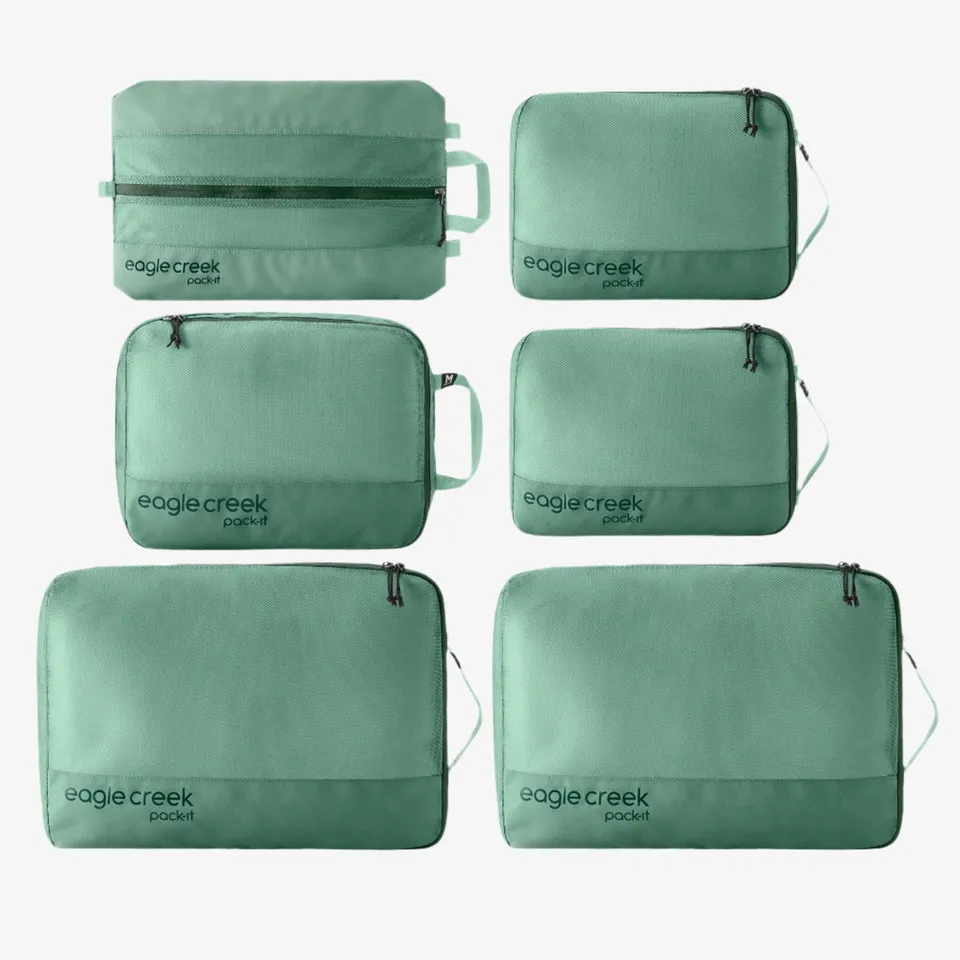 eagle-creek-pack-it-reveal-extended-stay-set-de-6-cubes-de-rangement-avec-sac-ch image 1