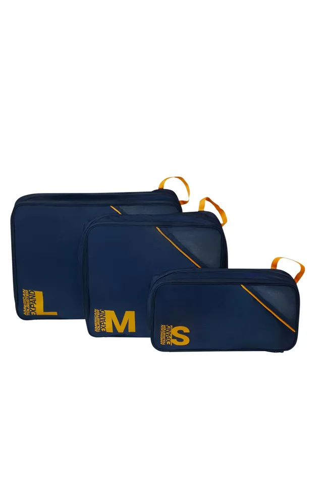 american-tourister-set-de-cubes-de-rangement-3-pi-ces-organisateurs-de-valise-ex image 1