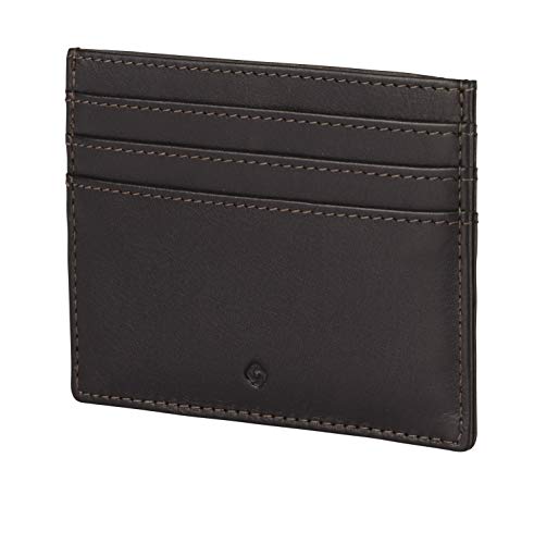 samsonite-attack-2-porte-cartes-cuir-7-6-cm-avec-protection-rfid-marron image 6