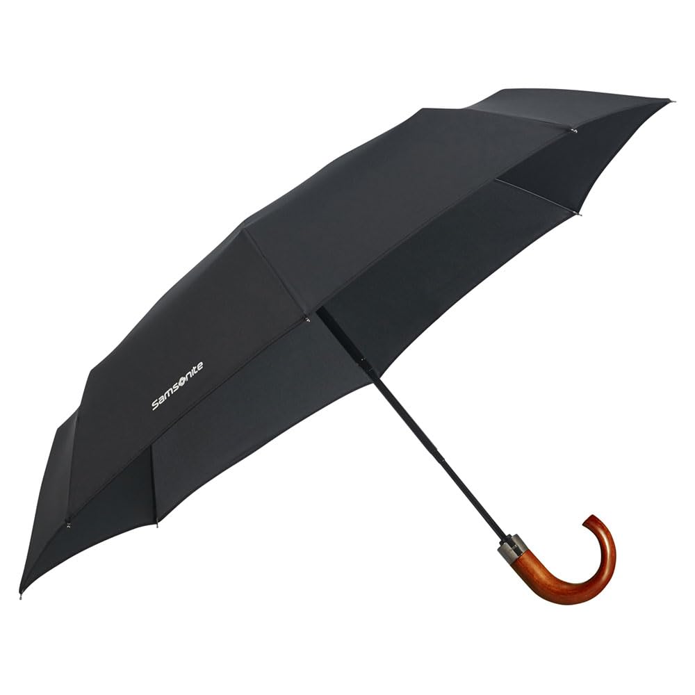 samsonite-wood-classic-s-parapluie-automatique-3-sections-bois-33cm-noir image 1