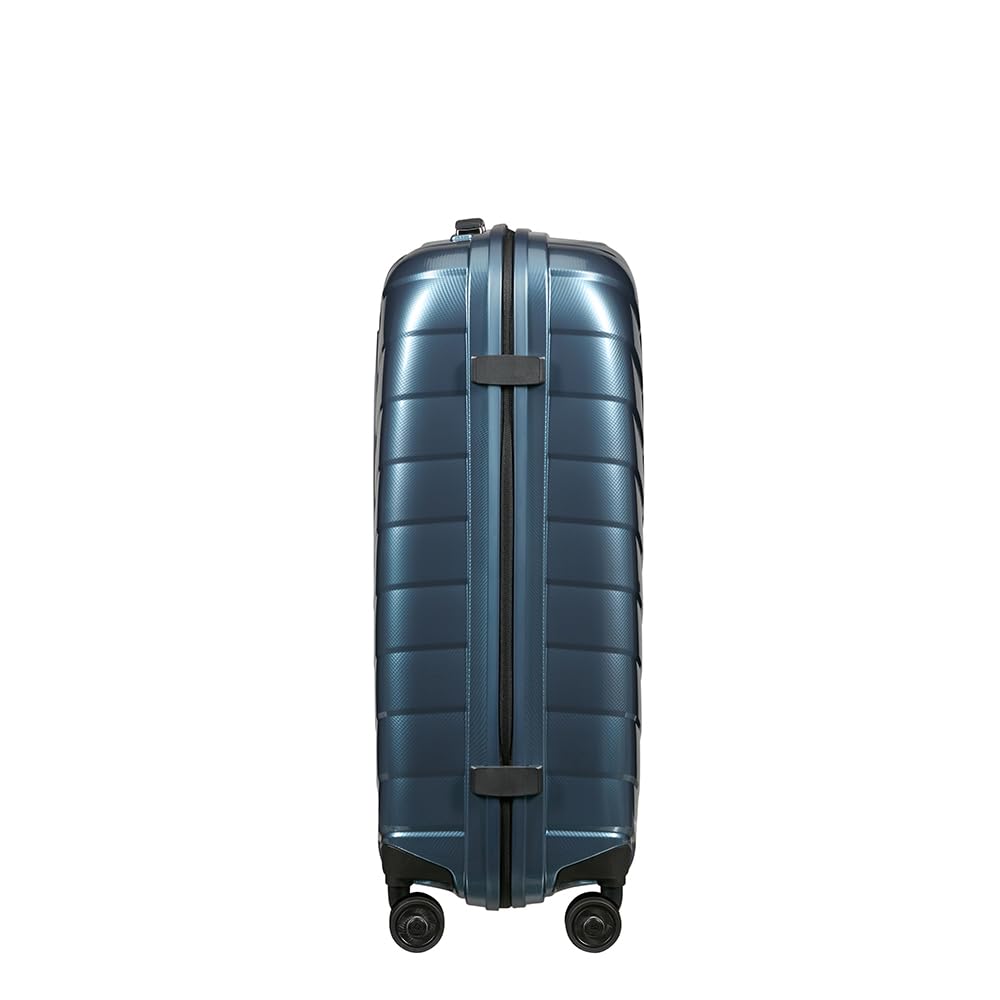 samsonite-attrix-valise-moyenne-spinner-m-69-cm-73-l-mat-riau-roxkin-bleu-acier image 3