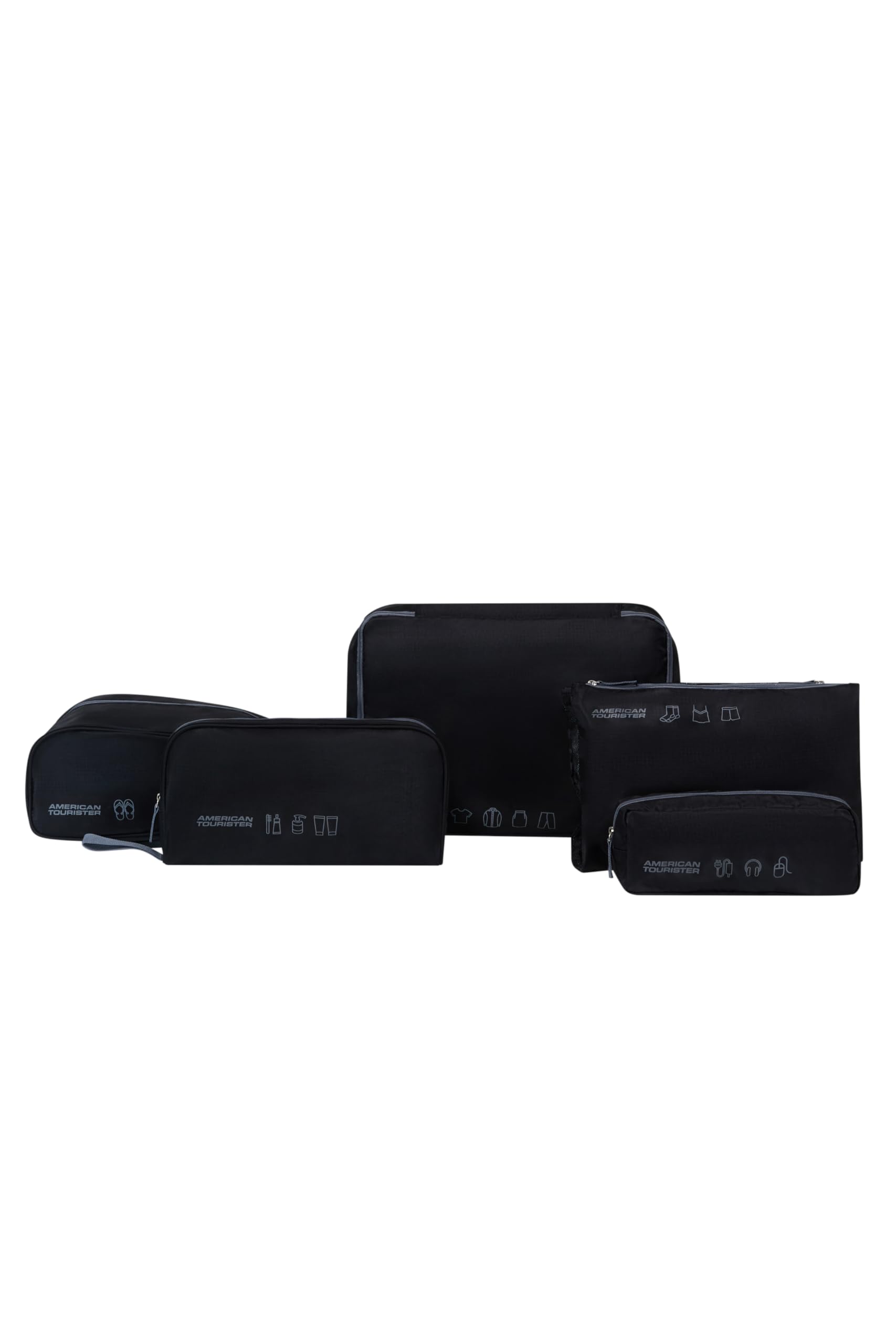 american-tourister-set-de-cubes-de-rangement-5-pi-ces-organisateur-de-voyage-et- image 1