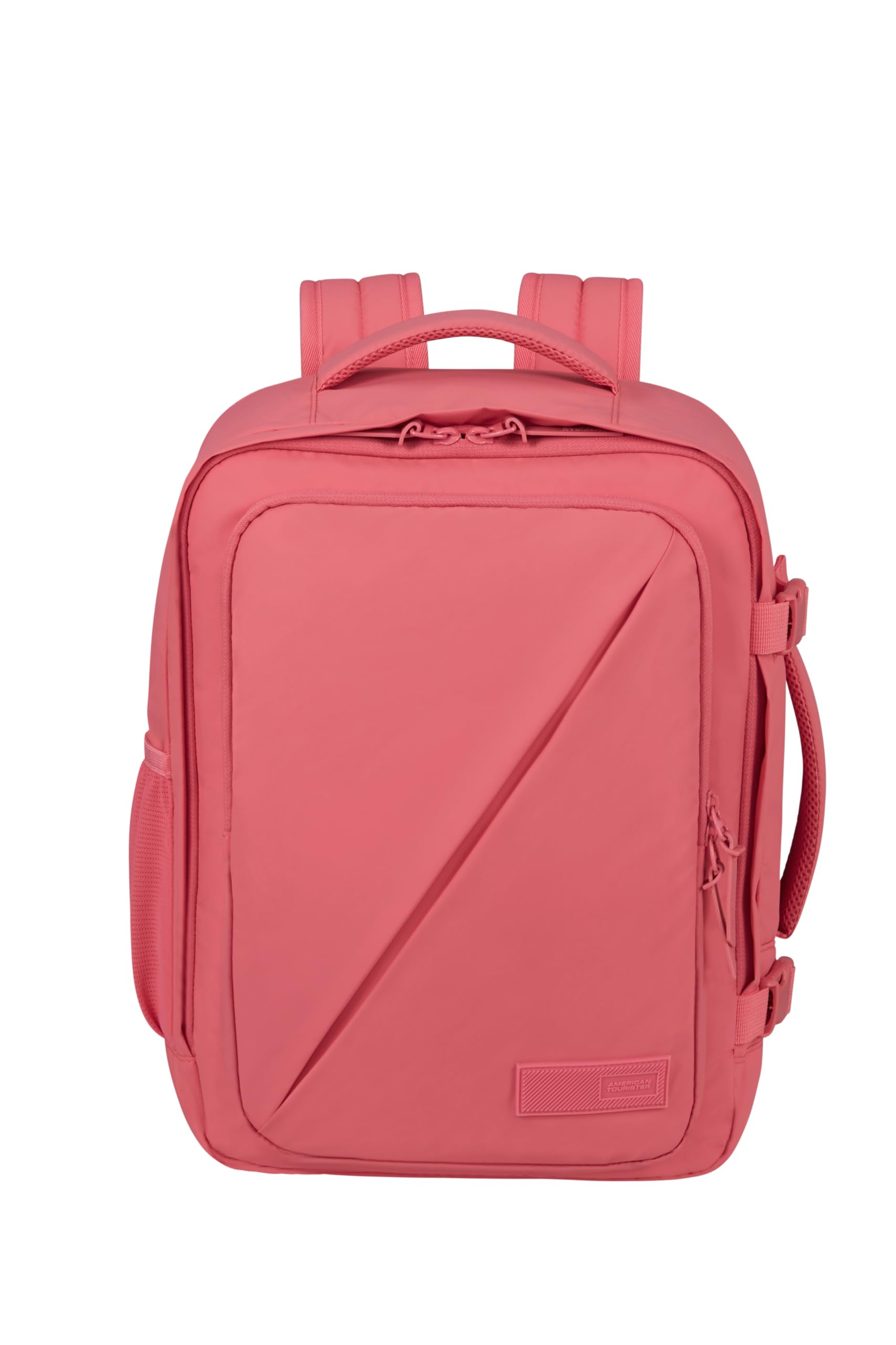 american-tourister-take2-sac-dos-cabine-26-5-l-rose-100-pet-recycl-compartiment- image 2