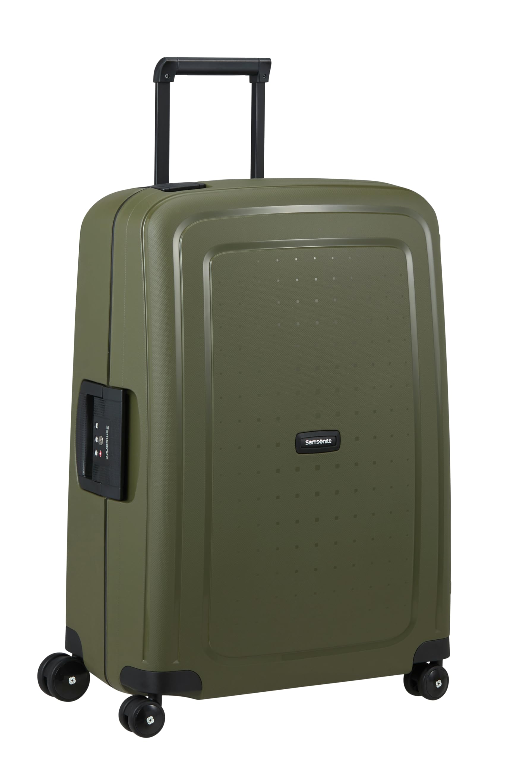 samsonite-s-cure-spinner-m-valise-rigide-69-cm-79-l-vert-olive image 1