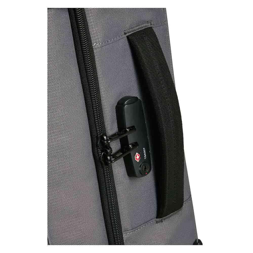 samsonite-roader-sac-de-voyage-roulettes-55-cm-39-5-l-gris-bagage-cabine-2-jours image 3