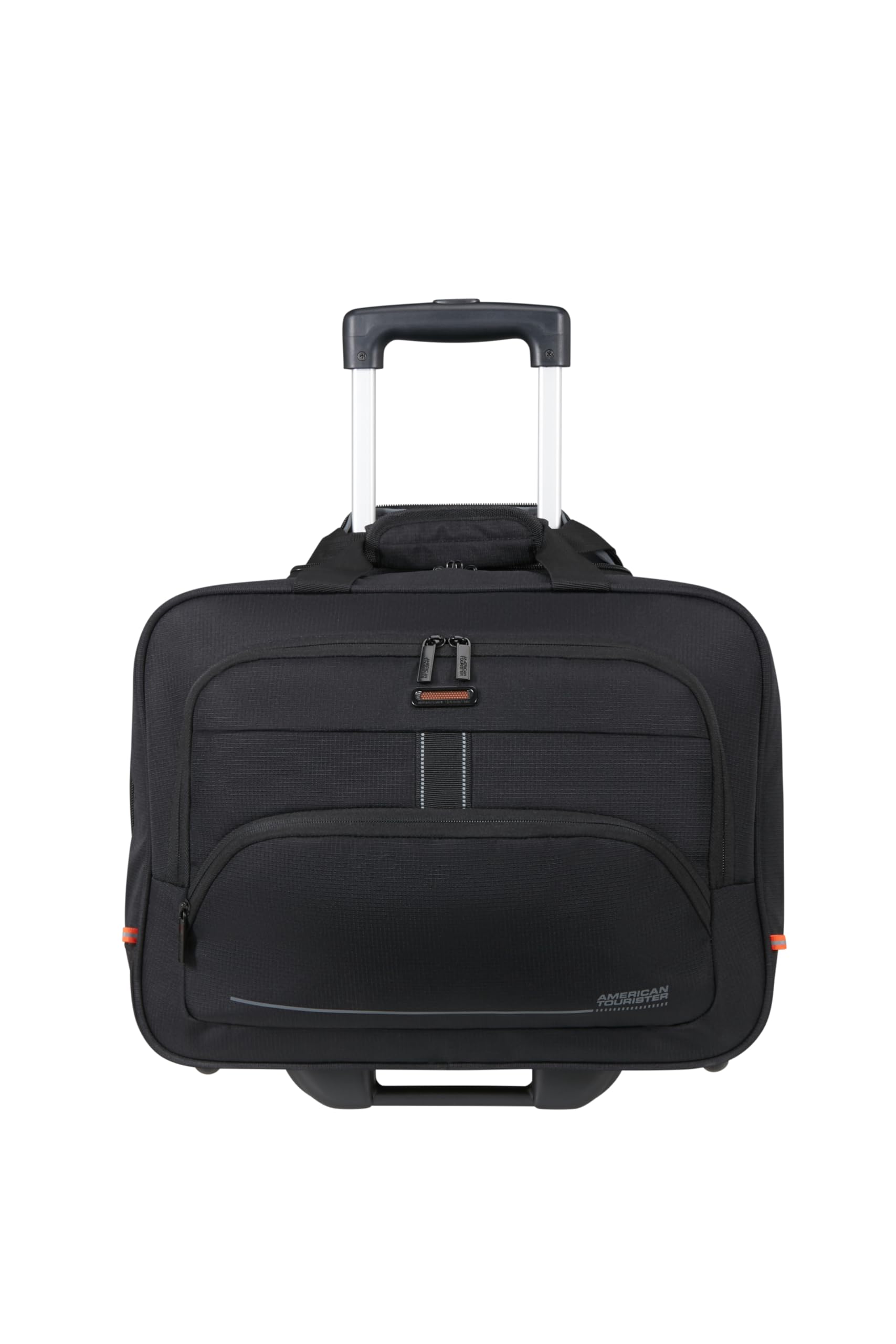 american-tourister-at-work-nxt-sac-ordinateur-roulettes-15-6-cabine-33l-noir image 2