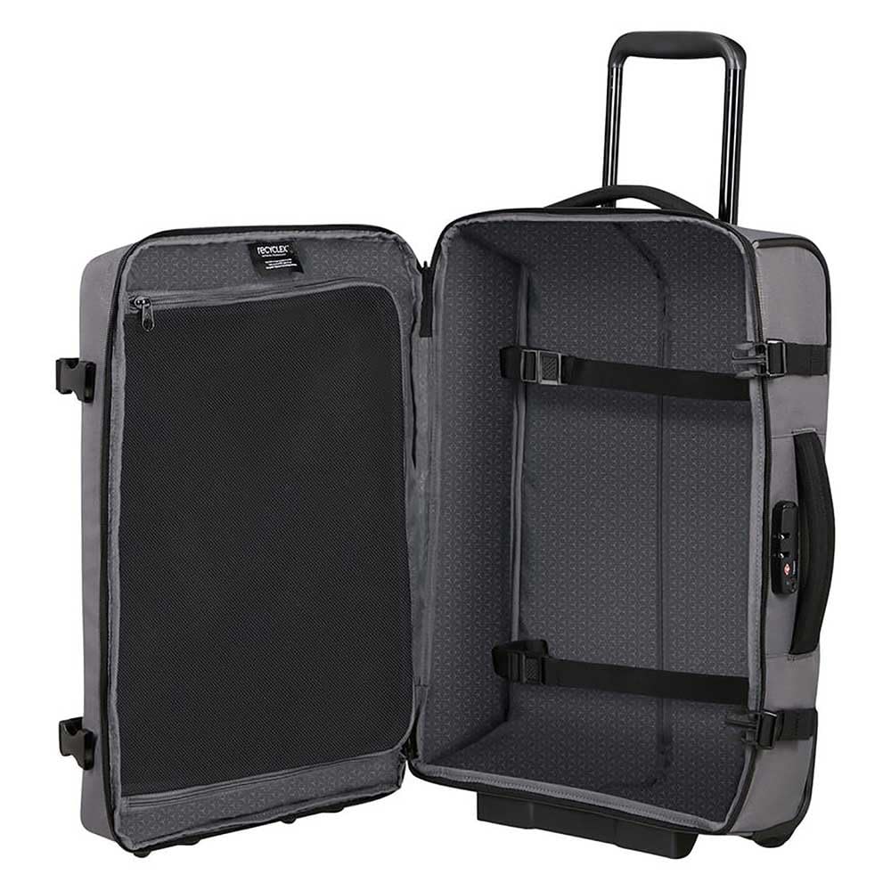 samsonite-roader-sac-de-voyage-roulettes-55-cm-39-5-l-gris-bagage-cabine-2-jours image 6