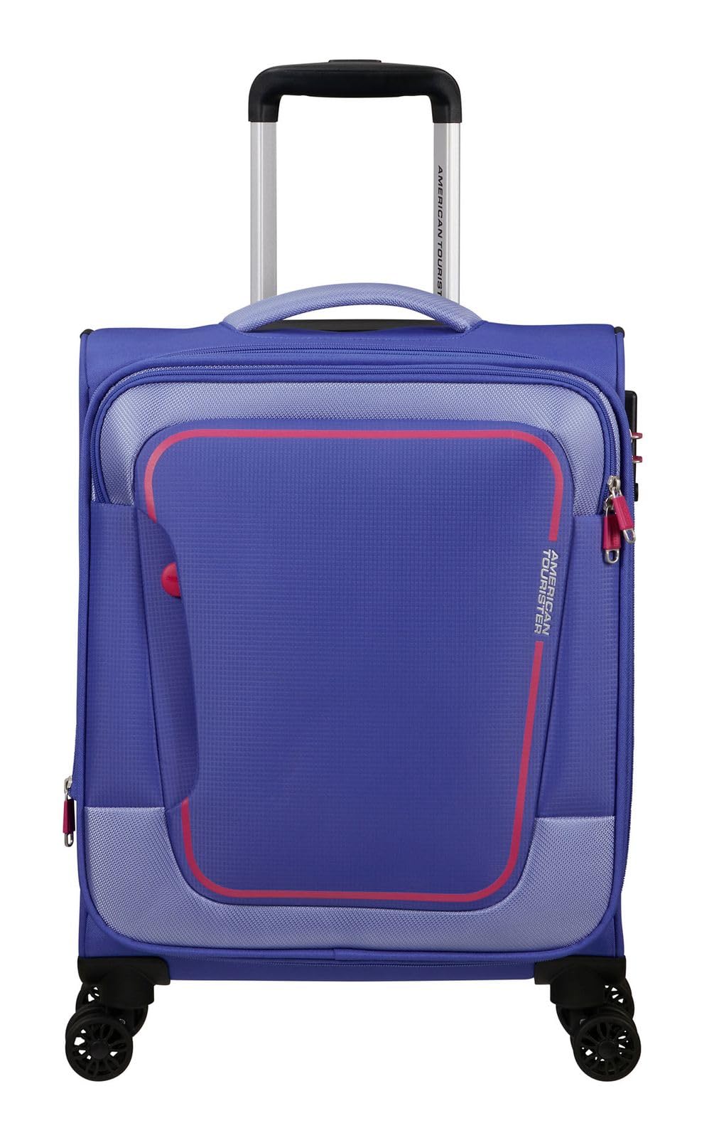 american-tourister-pulsonic-spinner-s-55cm-extensible-valise-cabine-40-5-43-5-l- image 1