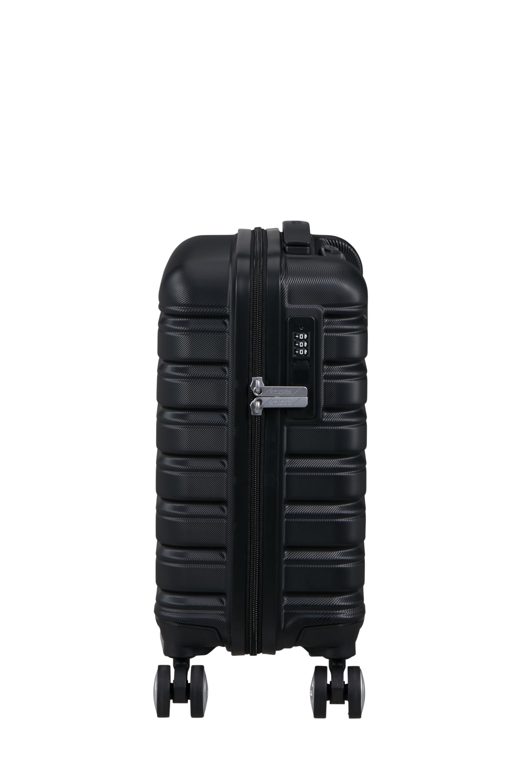 american-tourister-flashline-trolley-cabine-45-cm-roues-amovibles-noir image 2
