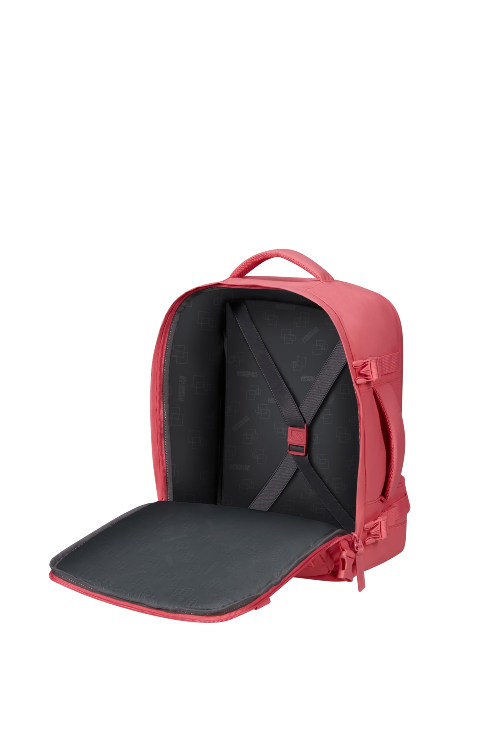american-tourister-take2-sac-dos-cabine-26-5-l-rose-100-pet-recycl-compartiment- image 5