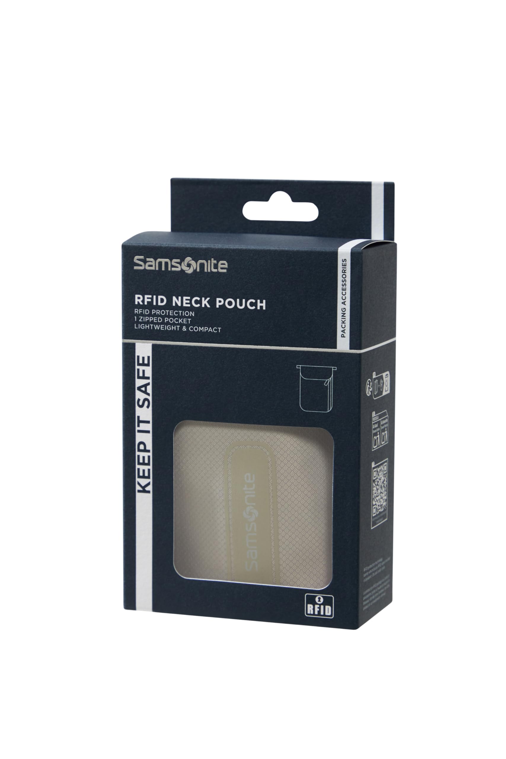 samsonite-ta-revolution-pochette-tour-de-poitrine-rfid-gris-clipse image 3