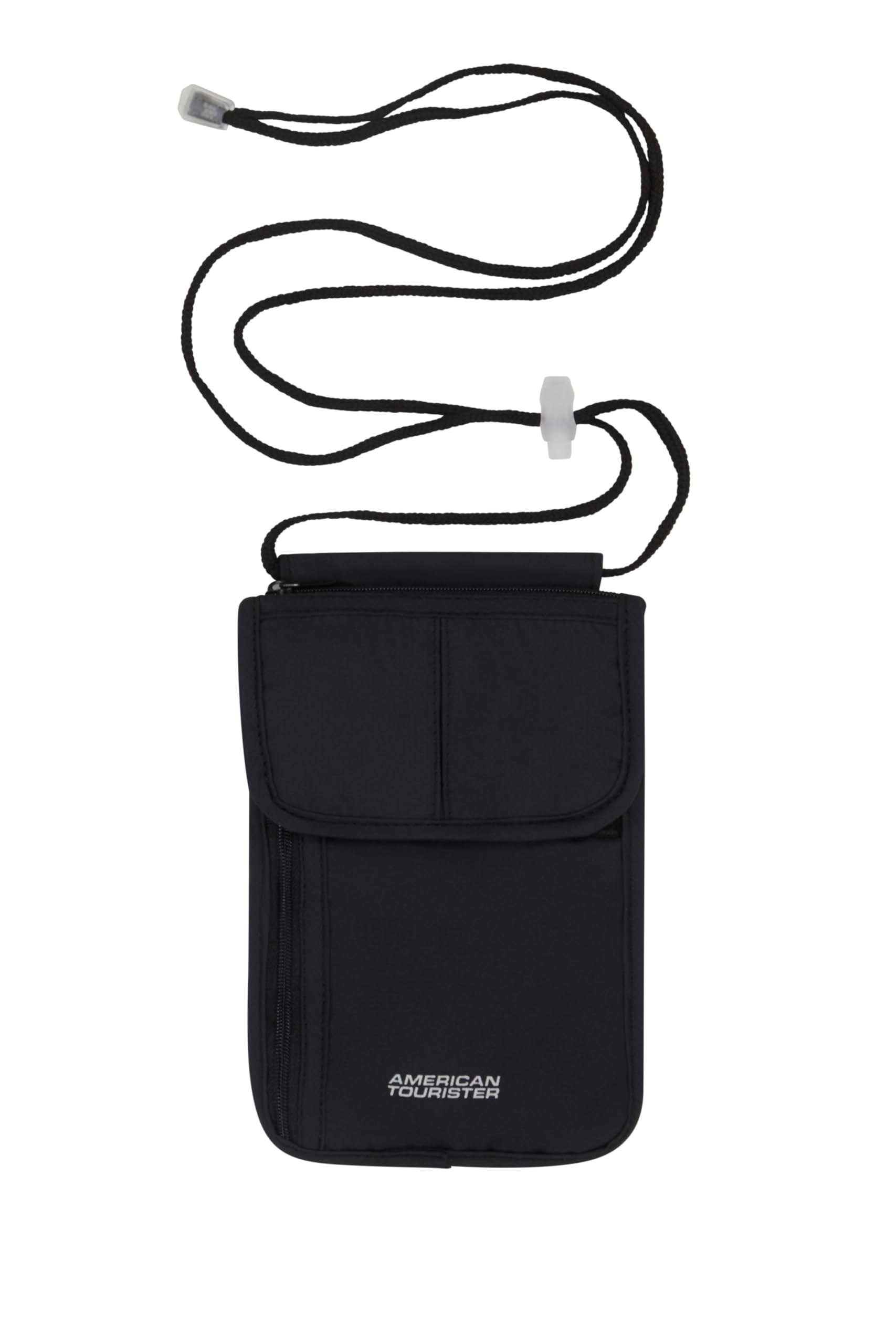 american-tourister-pochette-tour-de-cou-rfid-noir image 2