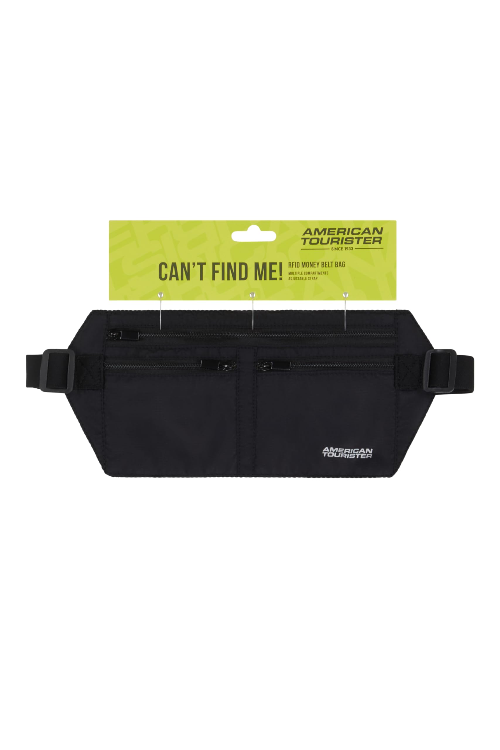 american-tourister-ceinture-porte-billets-rfid-poche-ventrale-de-voyage-noir image 5