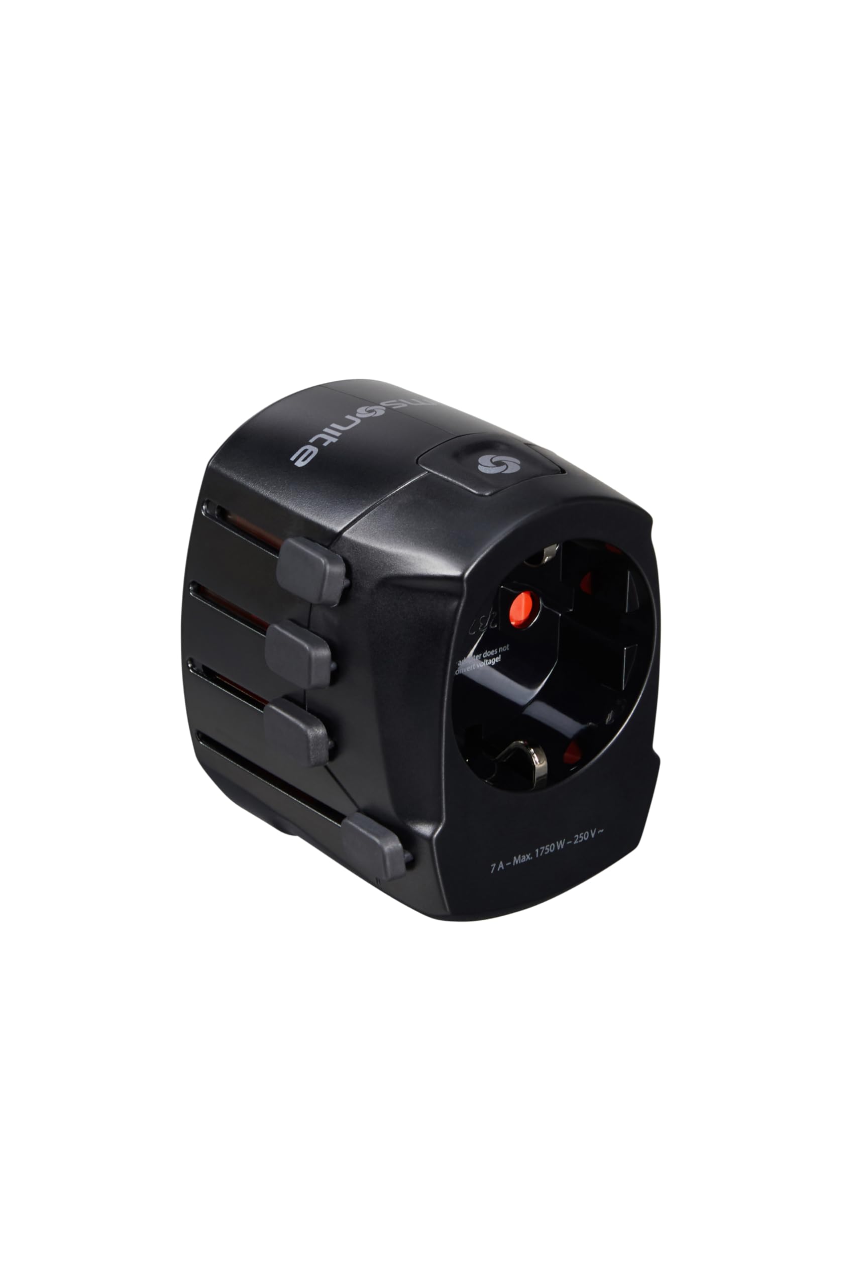 samsonite-world-adapter-pro-3-p-usb-adaptateur-universel-de-voyage-noir image 3