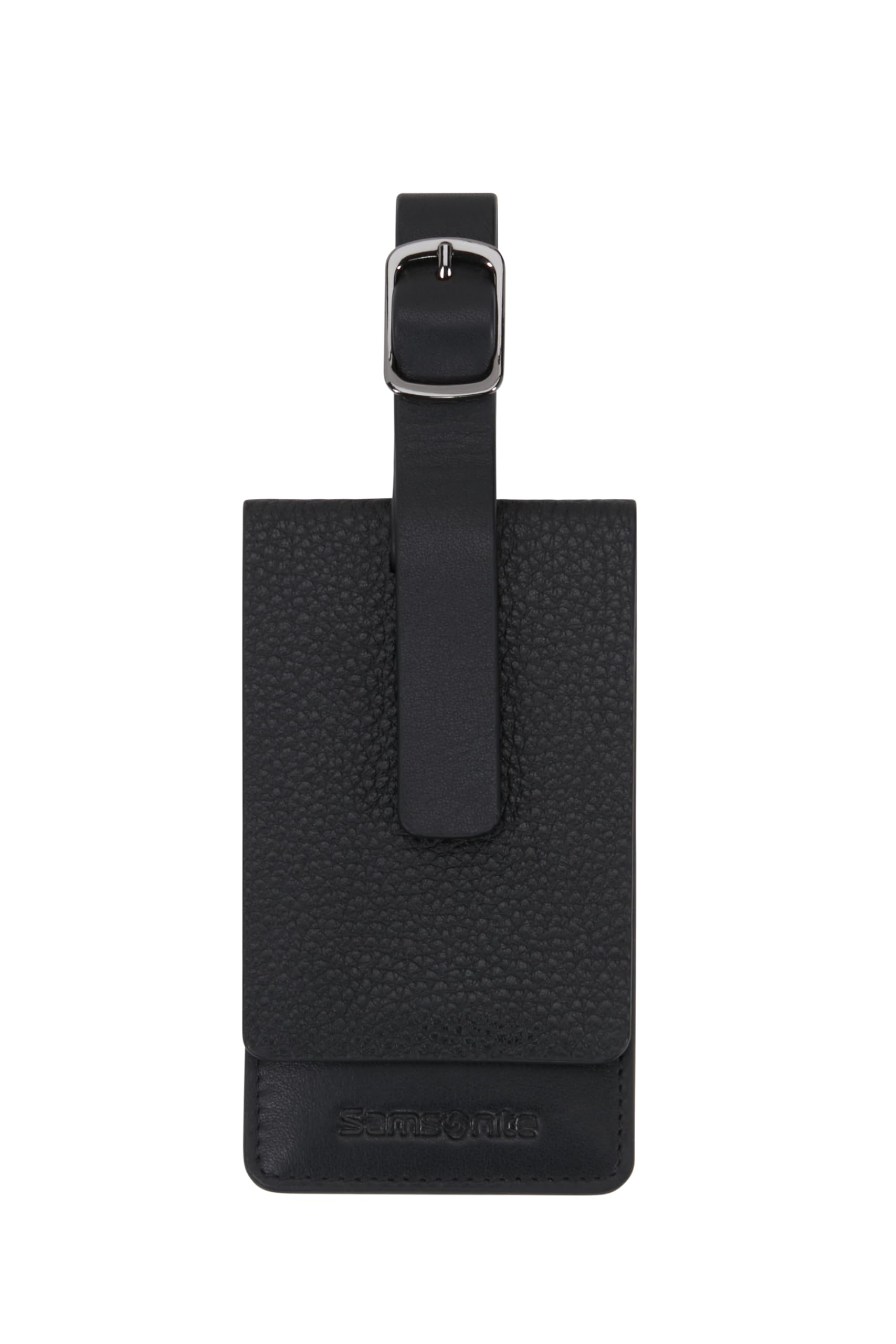 samsonite-ta-revolution-tiquette-bagage-en-cuir-pleine-fleur-noir image 2