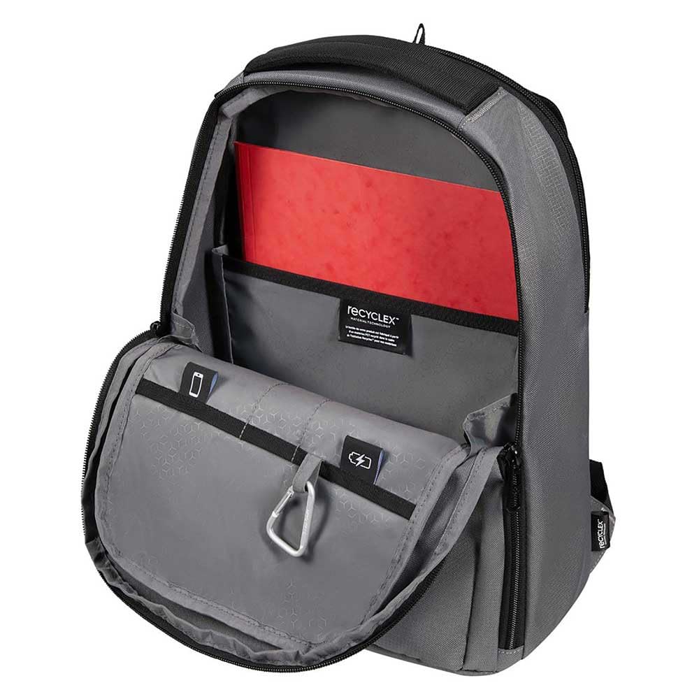 samsonite-roader-sac-dos-ordinateur-portable-14-gris-drifter-grey-17-l image 3