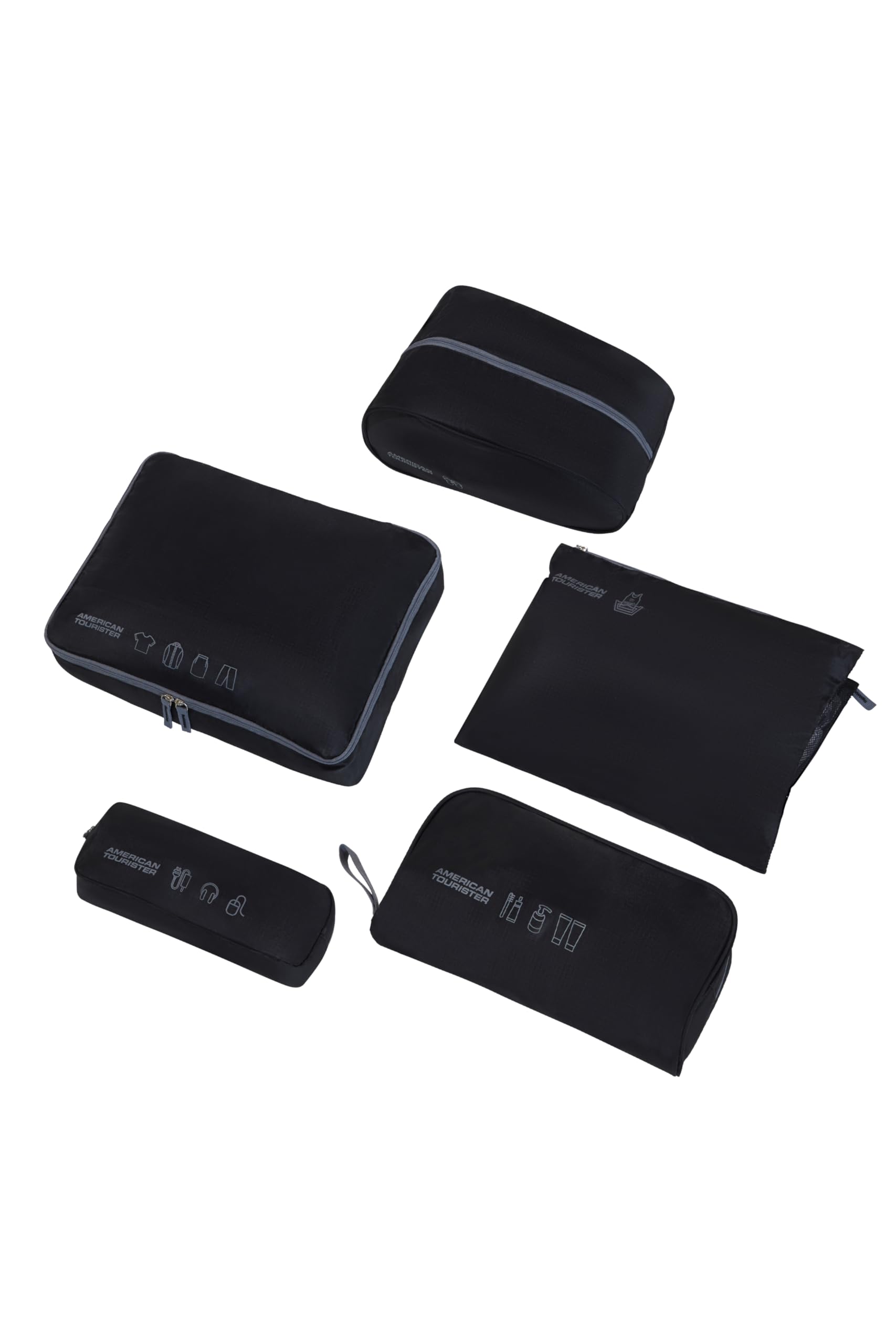 american-tourister-set-de-cubes-de-rangement-5-pi-ces-organisateur-de-voyage-et- image 3