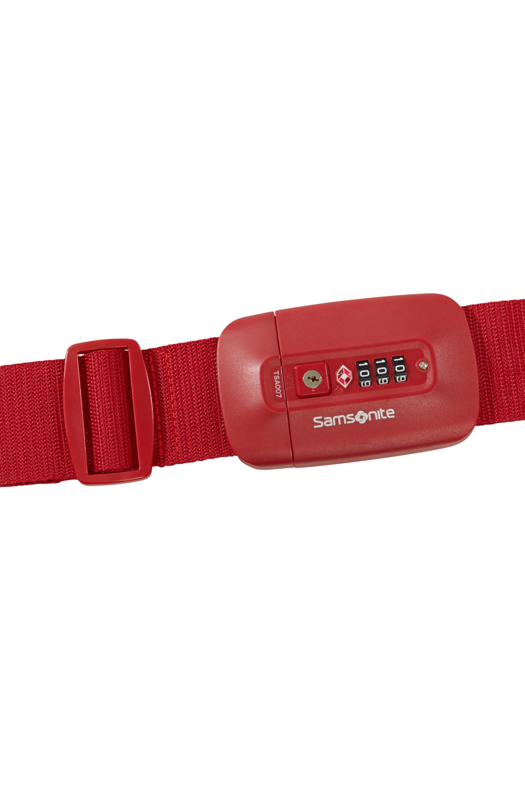 samsonite-ta-revolution-sangle-bagages-avec-cadenas-tsa-rouge image 2