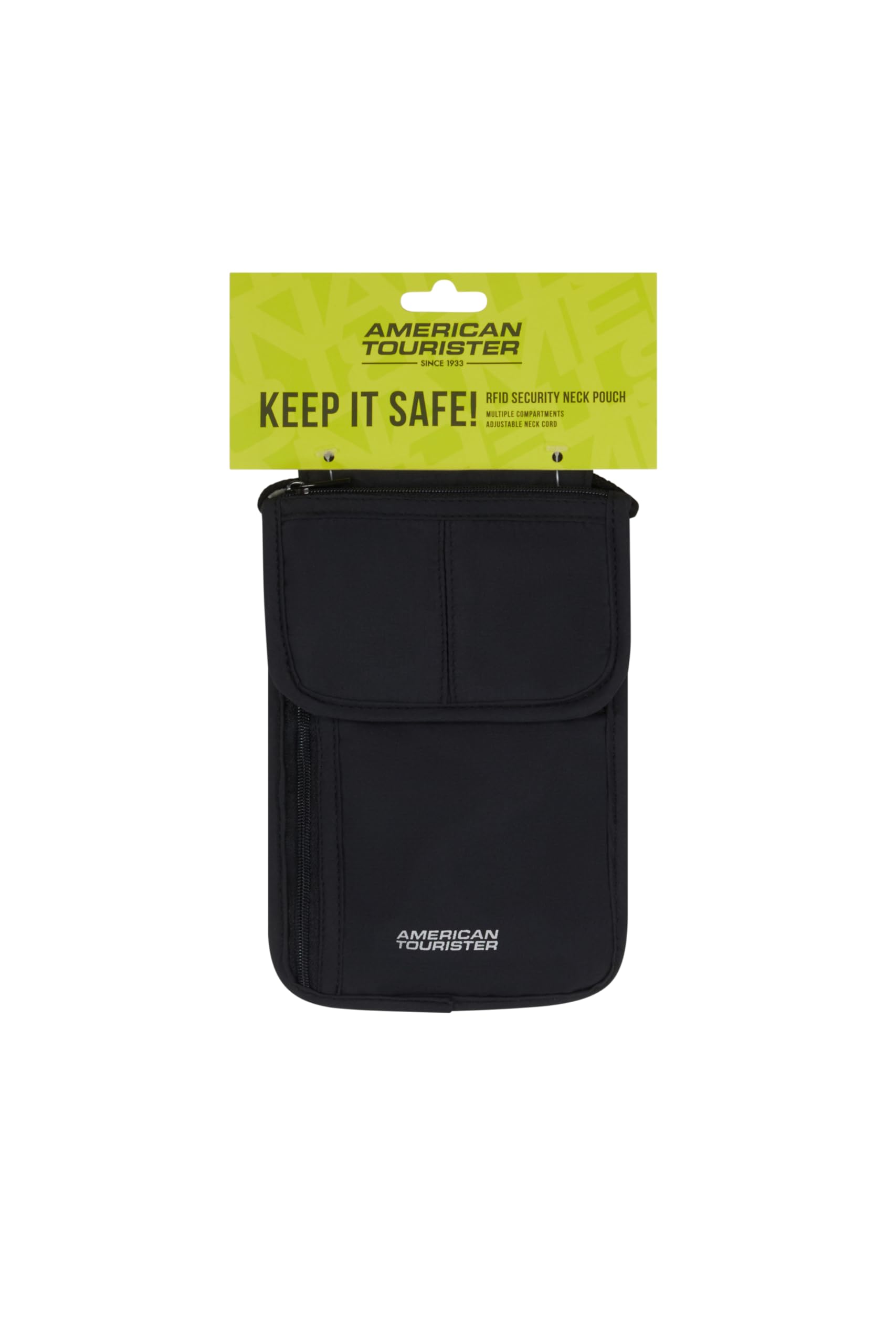 american-tourister-pochette-tour-de-cou-rfid-noir image 5