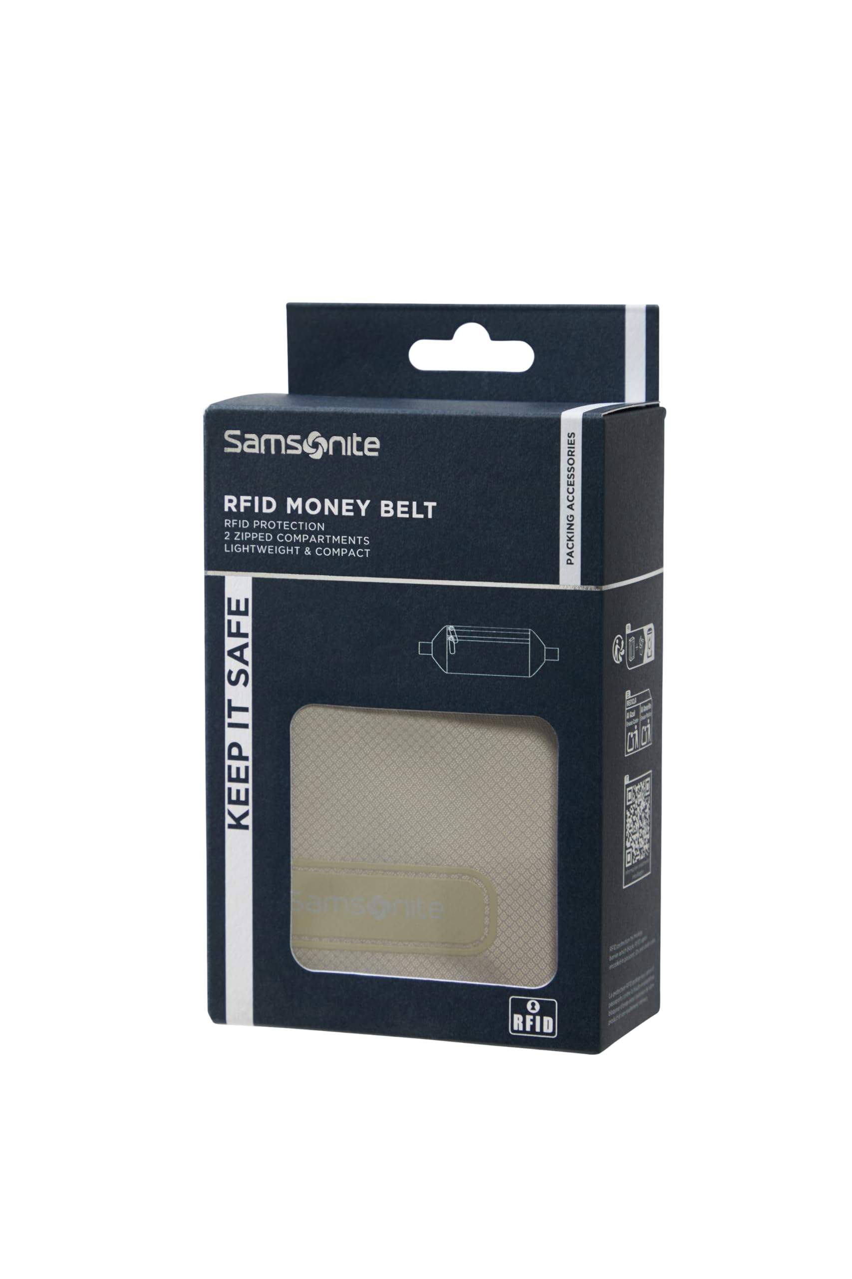 samsonite-ta-revolution-ceinture-porte-monnaie-rfid-gris-clipse image 3