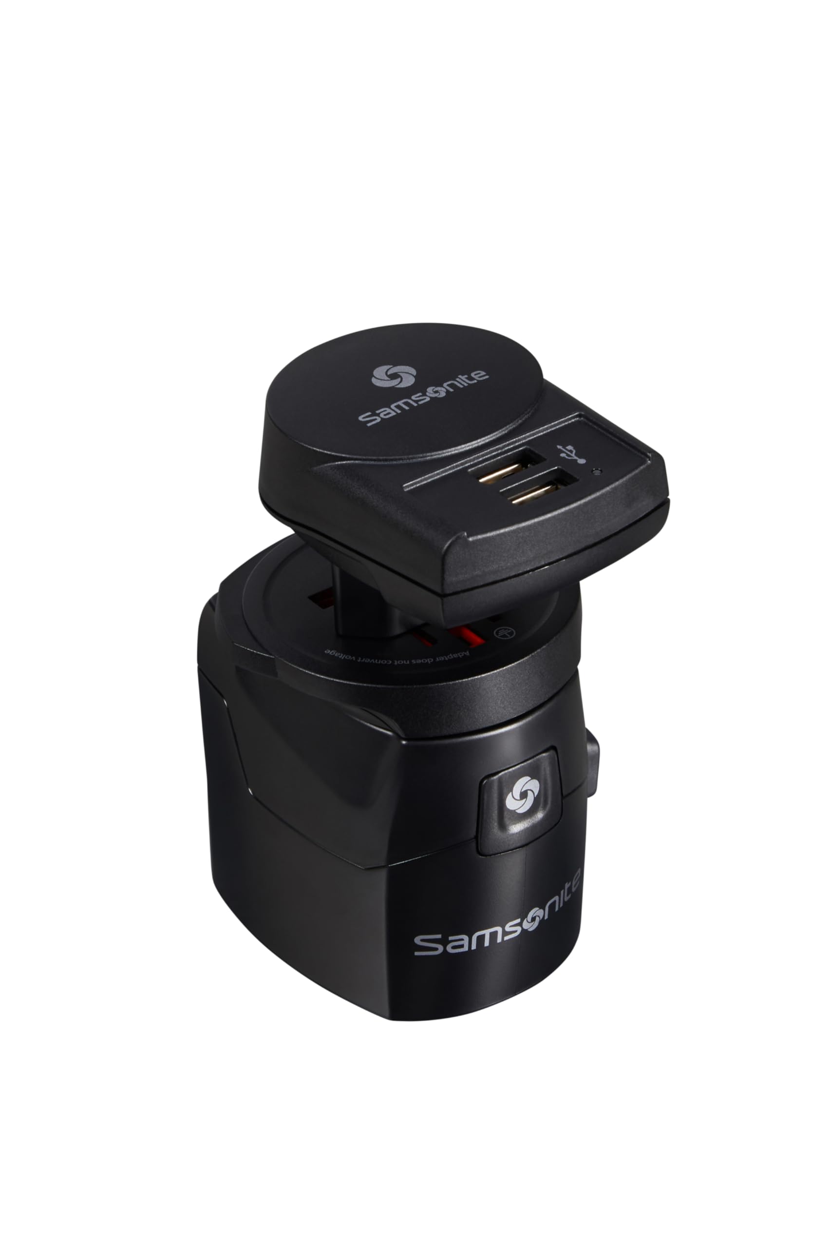 samsonite-world-adapter-pro-3-p-usb-adaptateur-universel-de-voyage-noir image 1