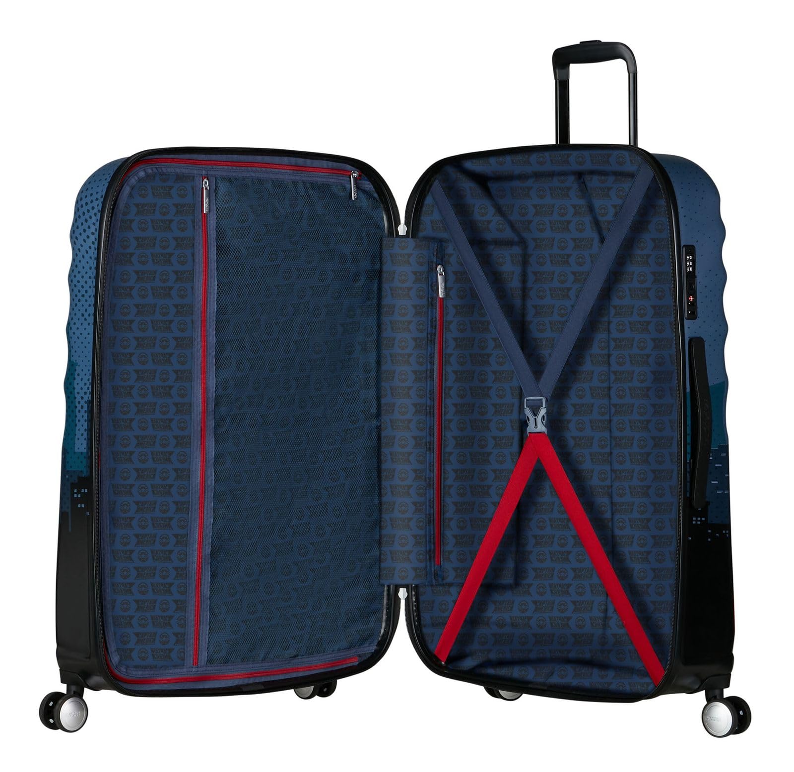 american-tourister-marvel-legends-fl-spinner-l-77-cm-valise-96l-captain-america image 6