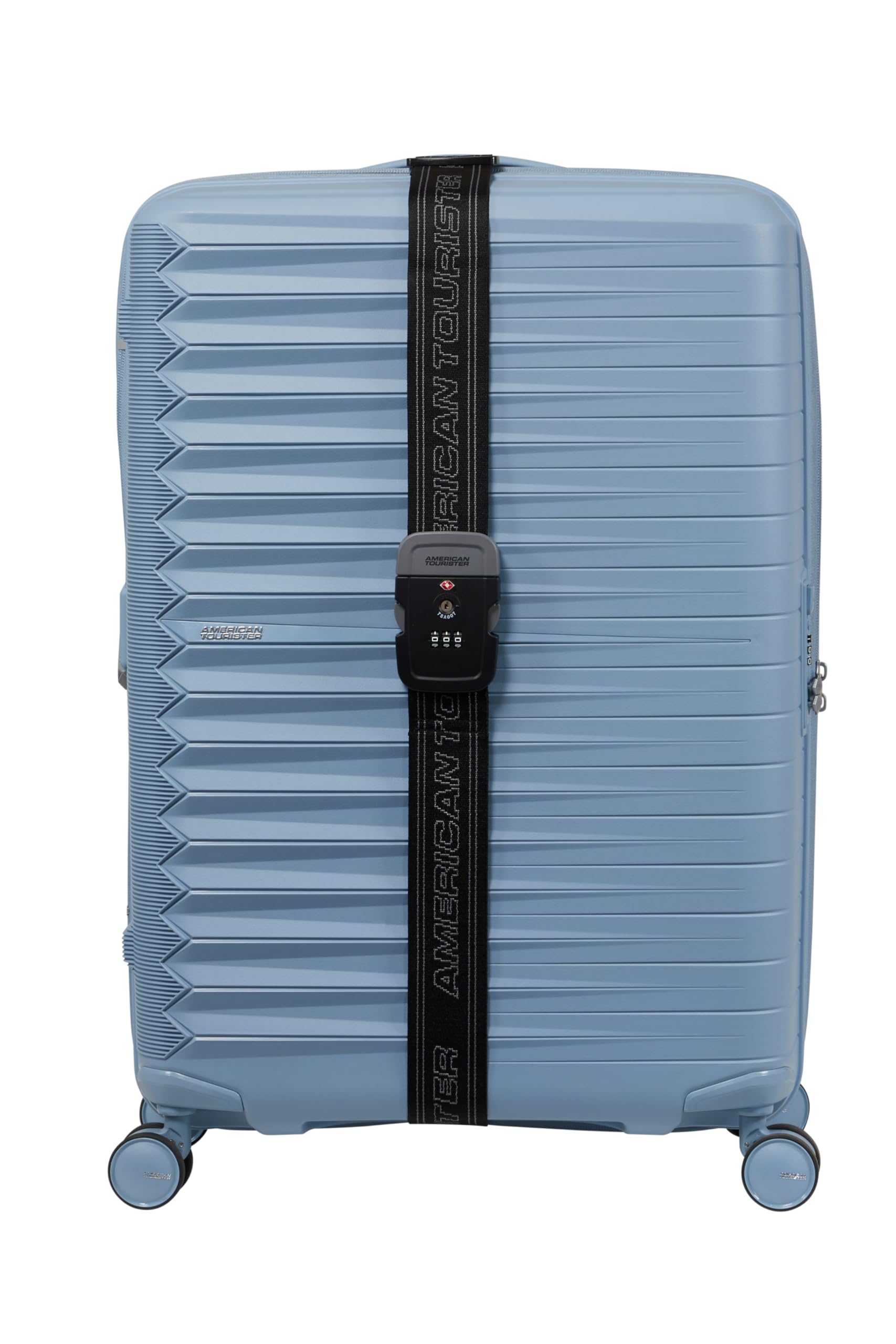american-tourister-sangle-bagages-avec-cadenas-tsa-191-x-7-cm-r-glable-noir-gris image 4