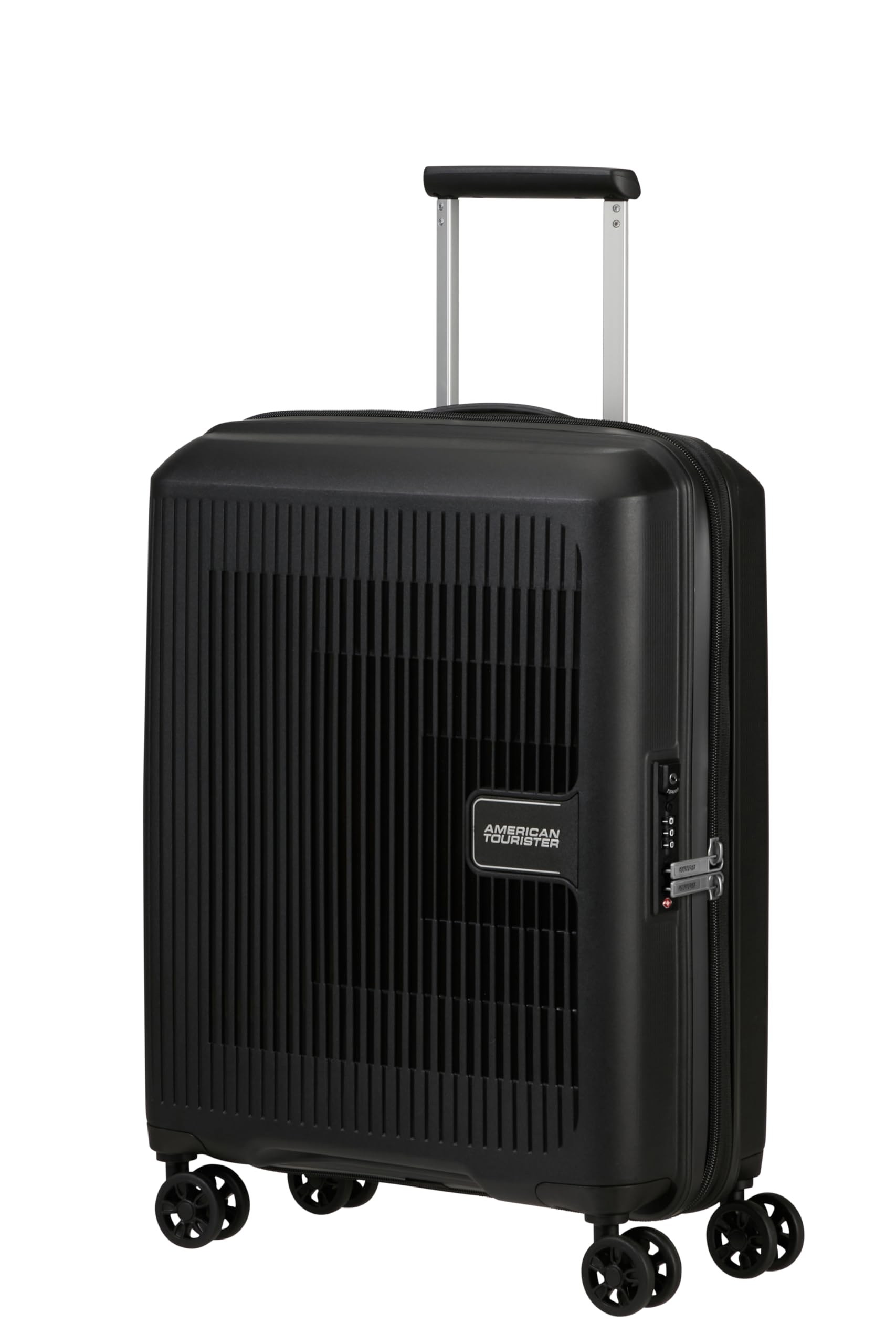american-tourister-aerostep-spinner-s-55-cm-extensible-36-40-l-noir image 1