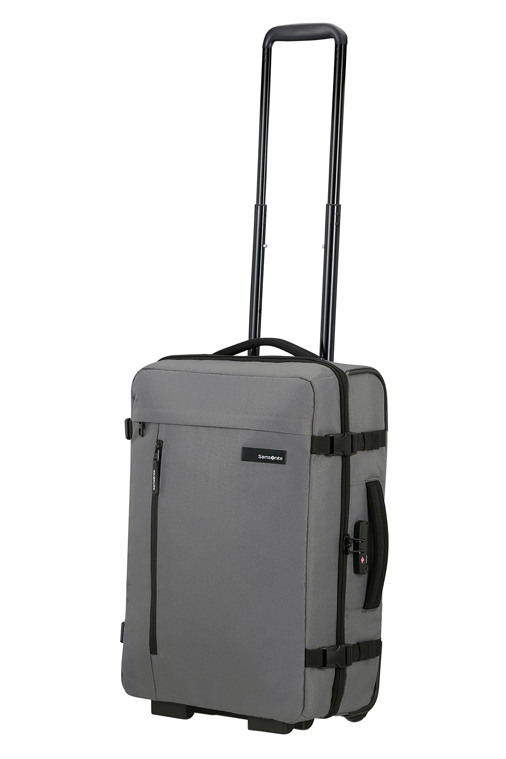 samsonite-roader-sac-de-voyage-roulettes-55-cm-39-5-l-gris-bagage-cabine-2-jours image 4