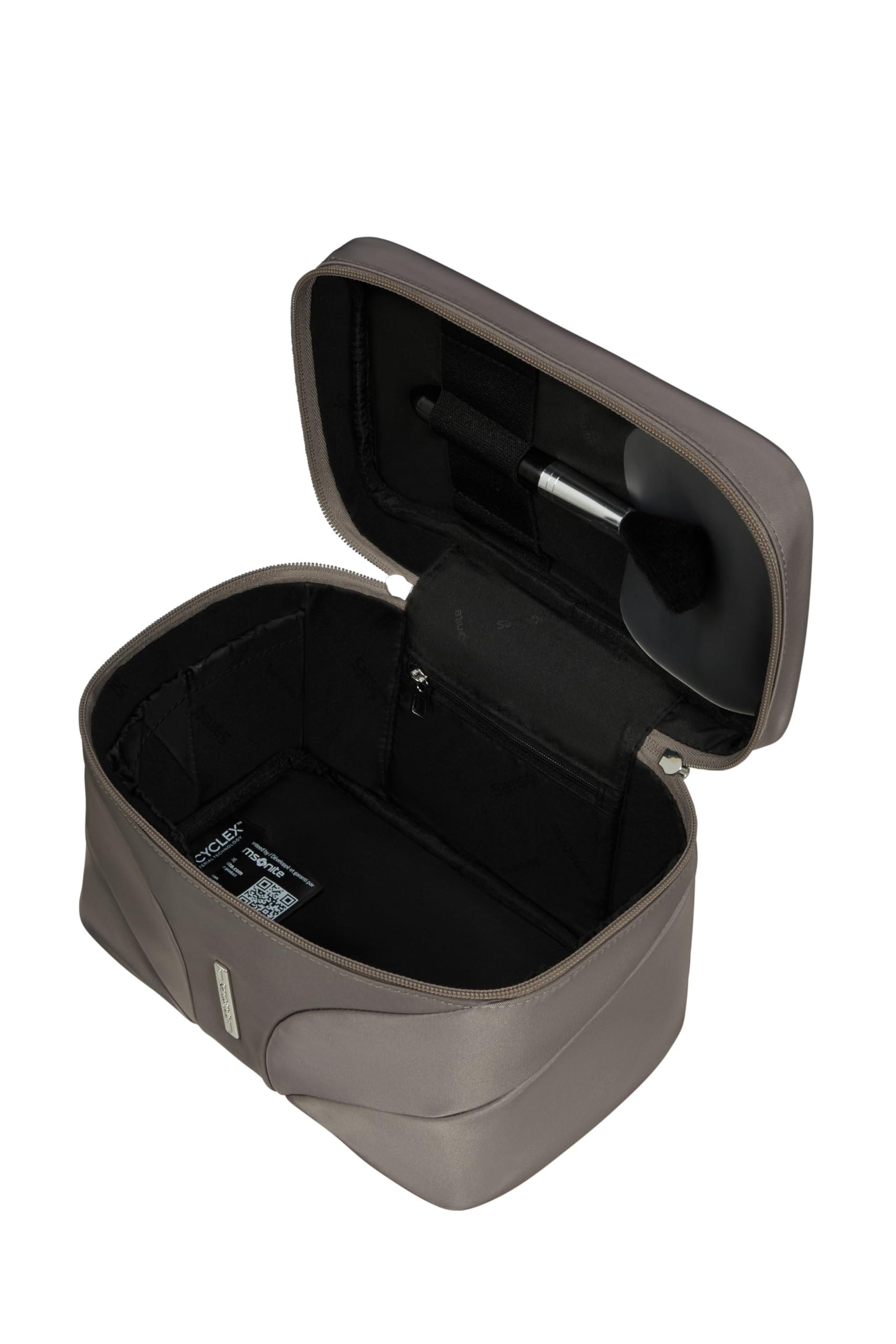 samsonite-attrix-kit-de-toilette-trousse-de-voyage-24-cm-design-l-gant-brun-dune image 4