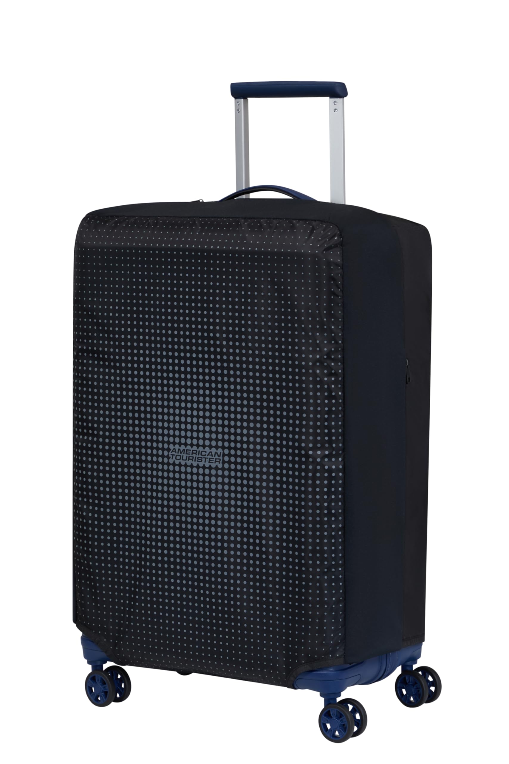 american-tourister-housse-de-valise-m-62-x-45-x-30-cm-noir-gris image 2