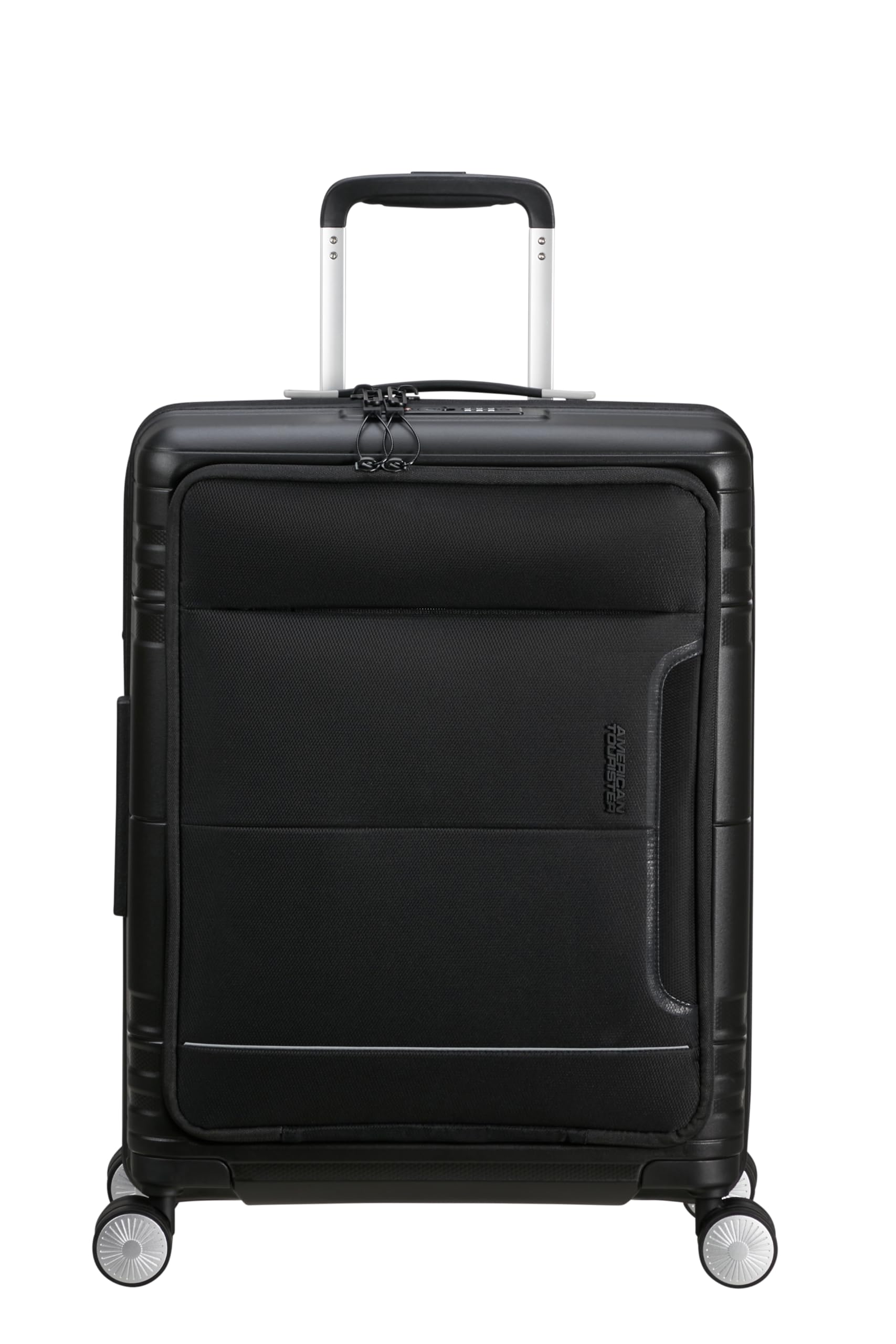 american-tourister-hello-cabin-spinner-s-55cm-bagage-main-extensible-39-45l-noir image 2