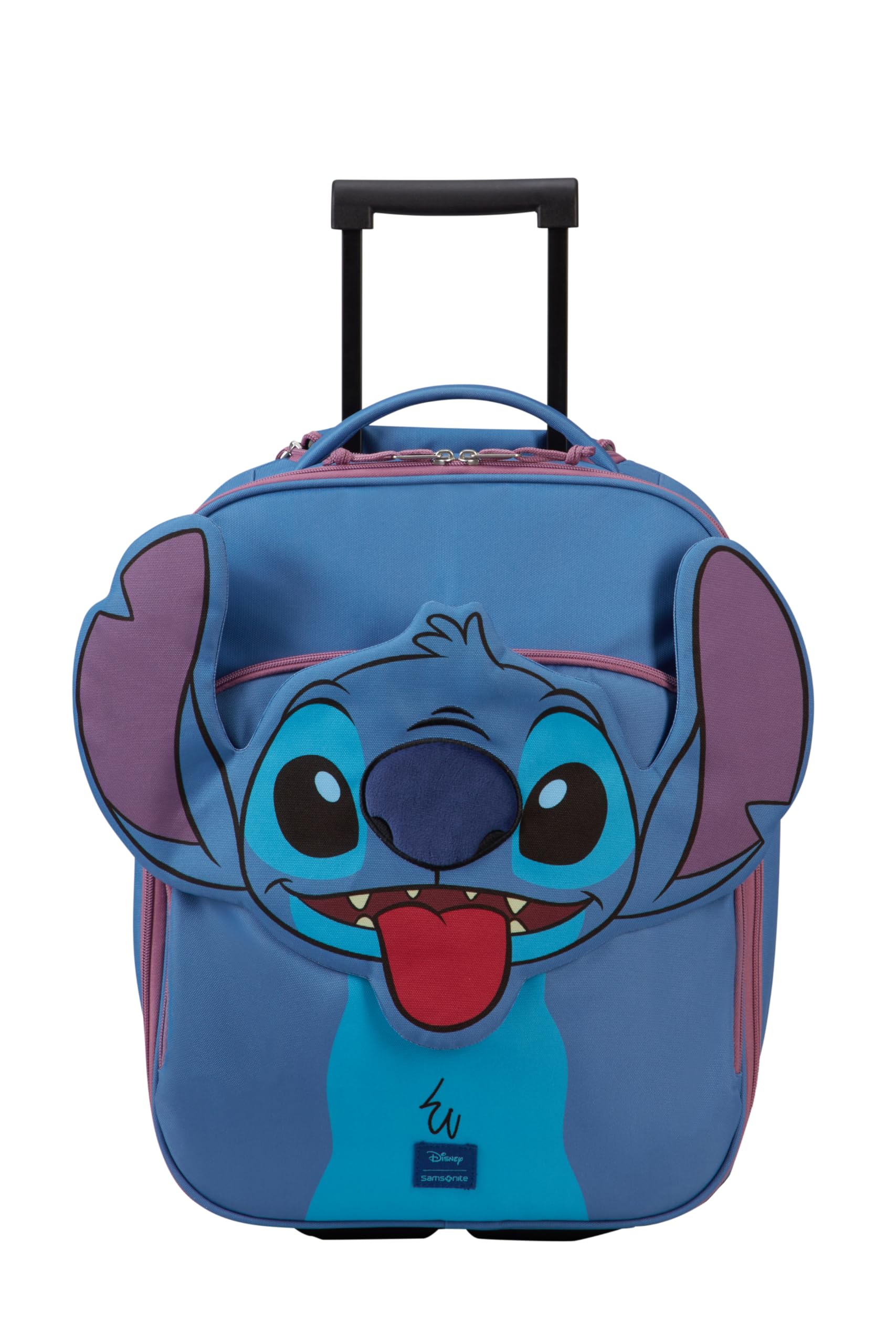 samsonite-sammies-disney-stitch-trolley-cabine-enfant-2-roues-45x36x19-cm-30l-co image 2