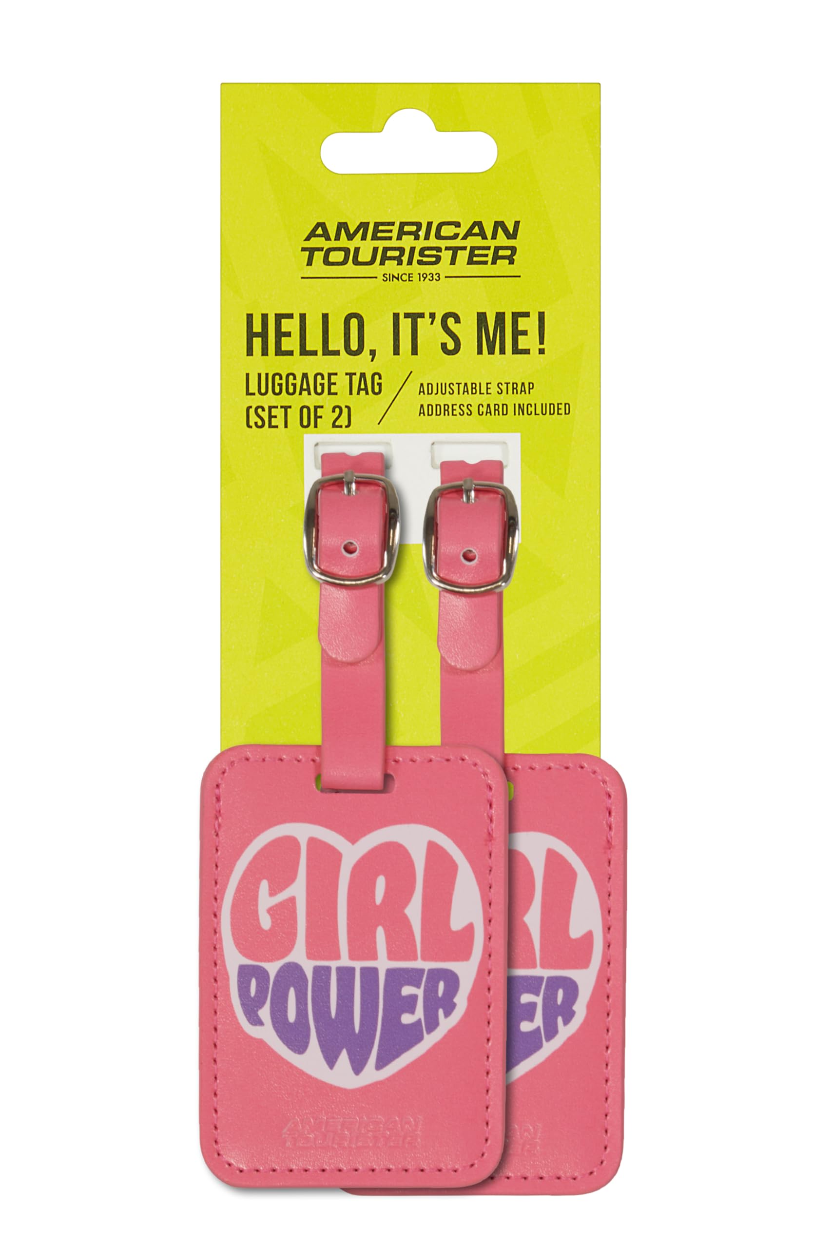 american-tourister-tiquettes-bagages-girl-power-lot-de-2-avec-sangle-ajustable-e image 3
