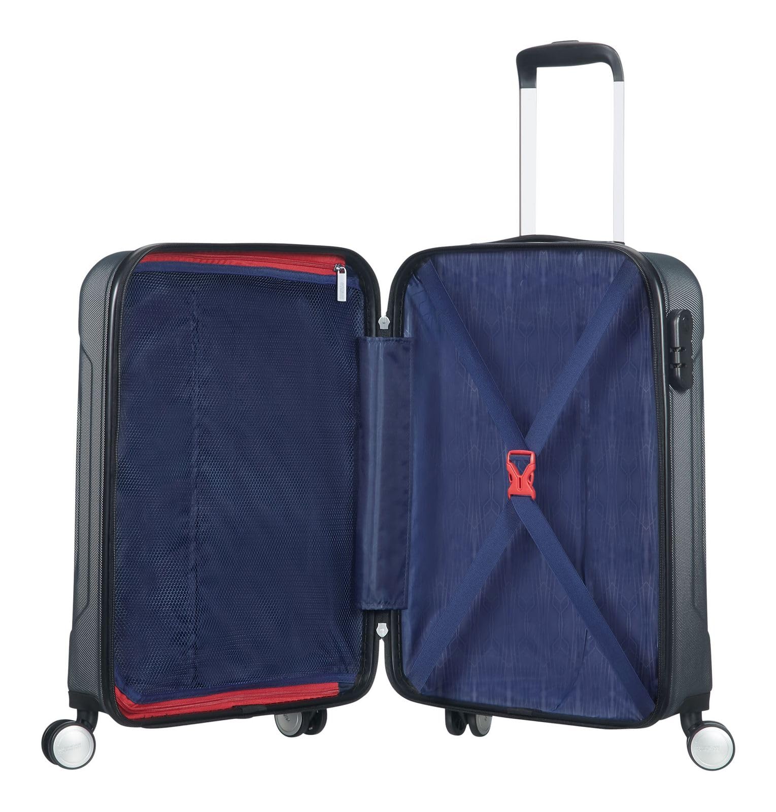 american-tourister-tracklite-valise-cabine-55-cm-34-l-extensible image 2
