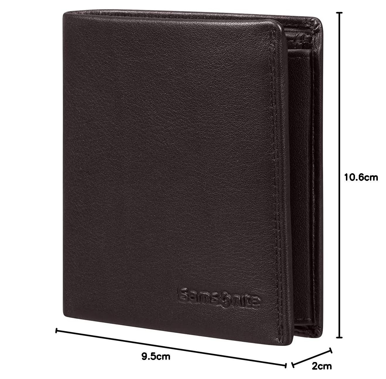 samsonite-attack-2-slg-porte-cartes-homme-marron-10-6-cm-avec-protection-rfid image 4