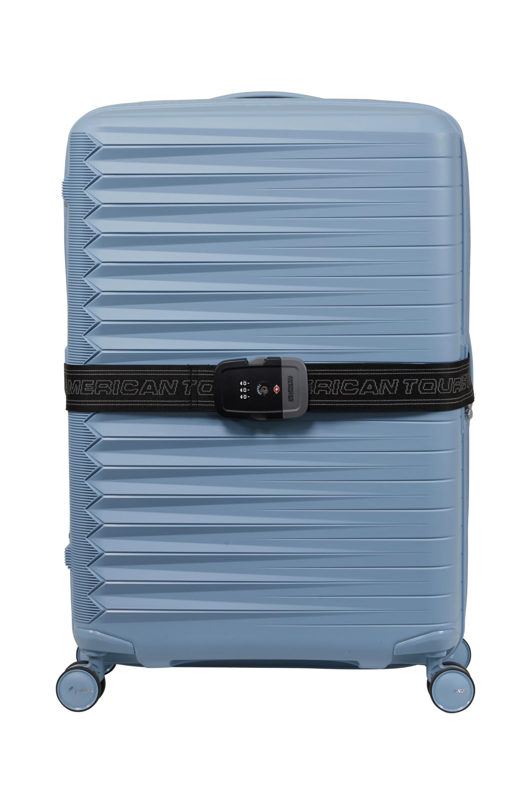 american-tourister-sangle-bagages-avec-cadenas-tsa-191-x-7-cm-r-glable-noir-gris image 3