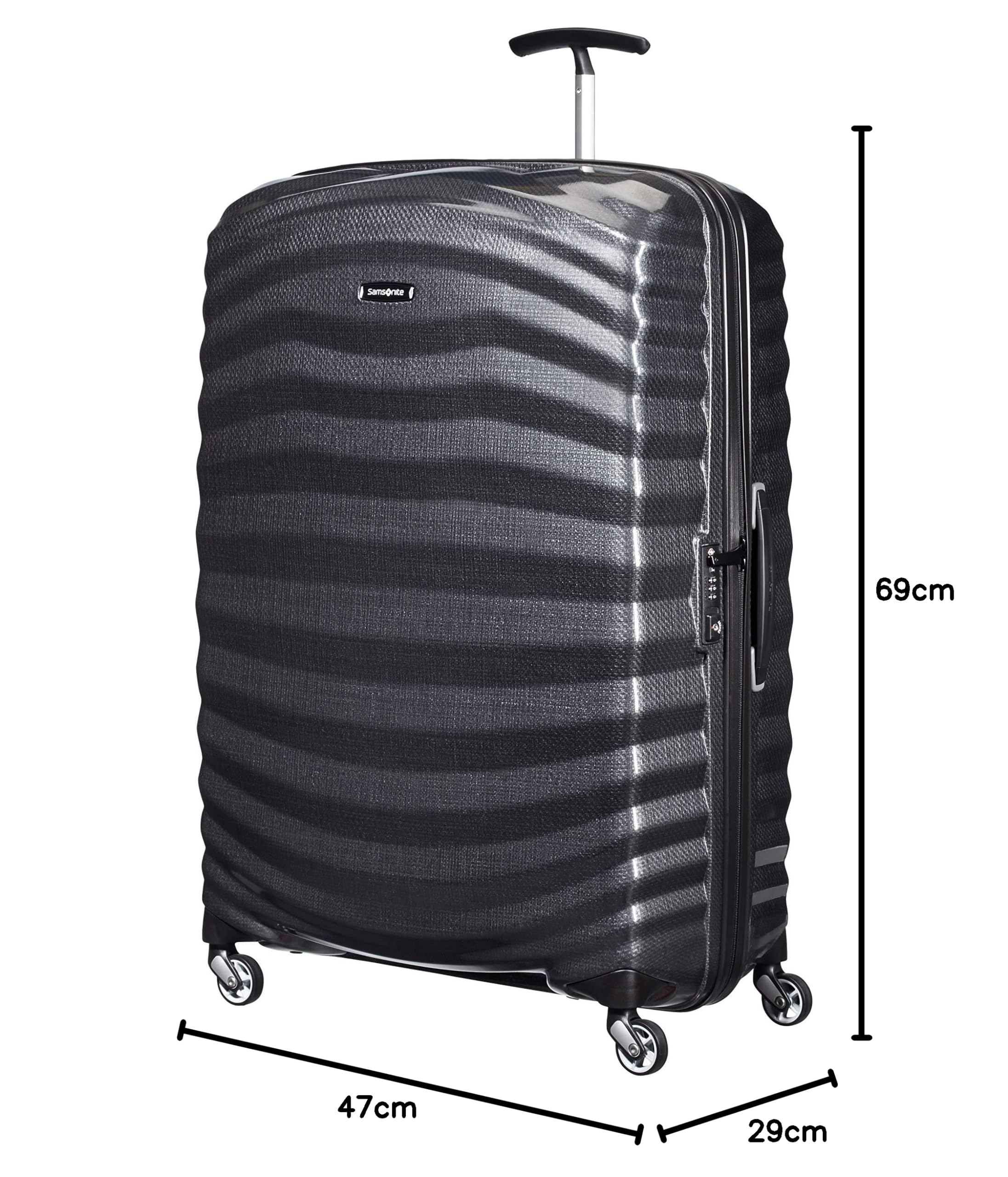 samsonite-lite-shock-valise-cabine-spinner-s-55-cm-36-l-noir-curv-ultra-l-ger image 7